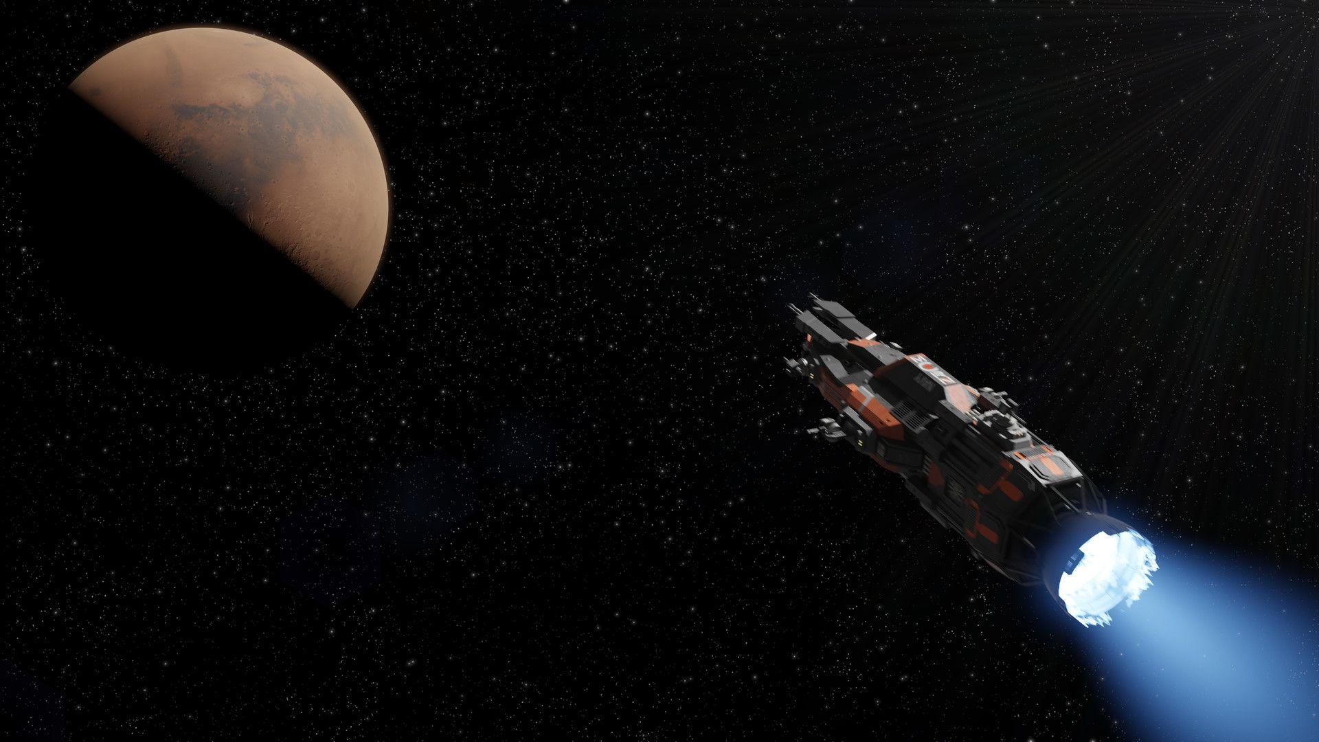 1920x1080 Rocinante (The Expanse fan art), Jason Clarke