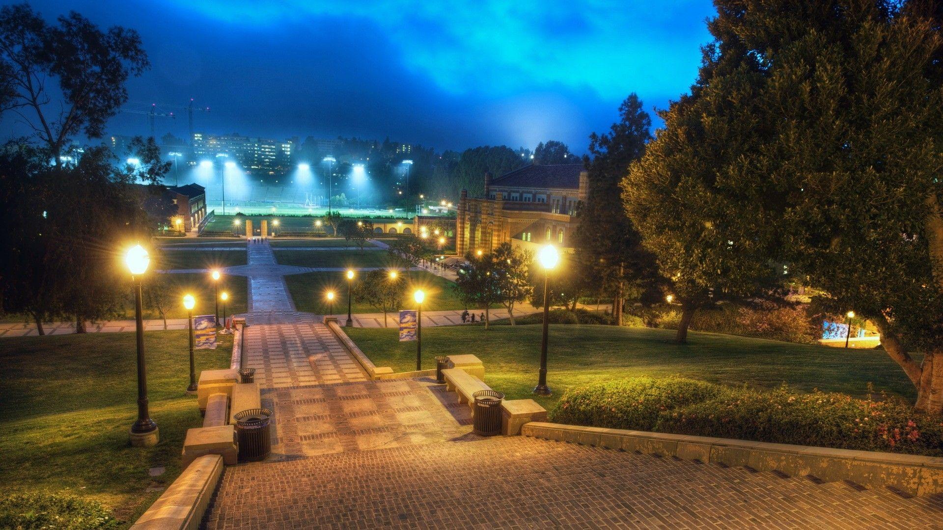 1920x1080 Campus of ucla in westwood los angeles wallpaper