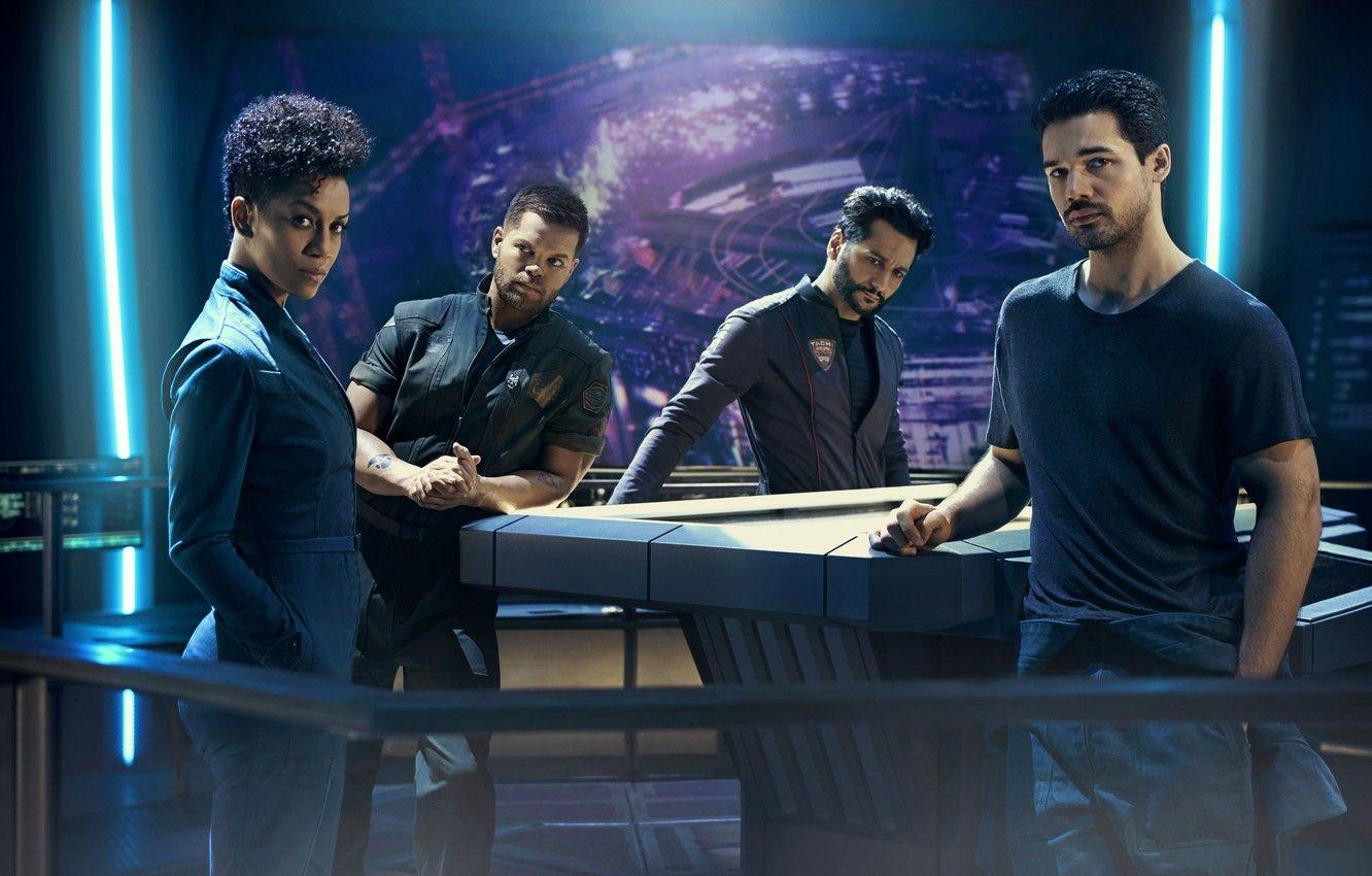 1332x850 Wallpaper tv series, The Expanse, Alex Kamal, Rocinante crew, James Holden, Naomi Nagata, Amos Burton image for desktop, section фильмы