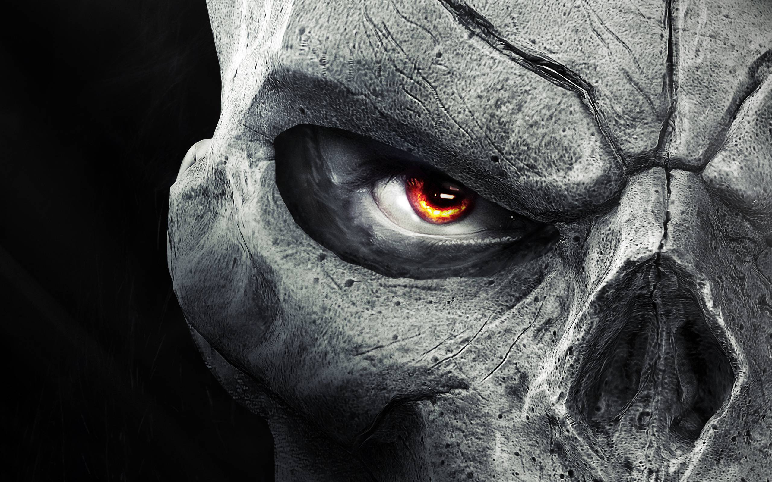 2560x1600 Darksiders Skull HD Wallpaper