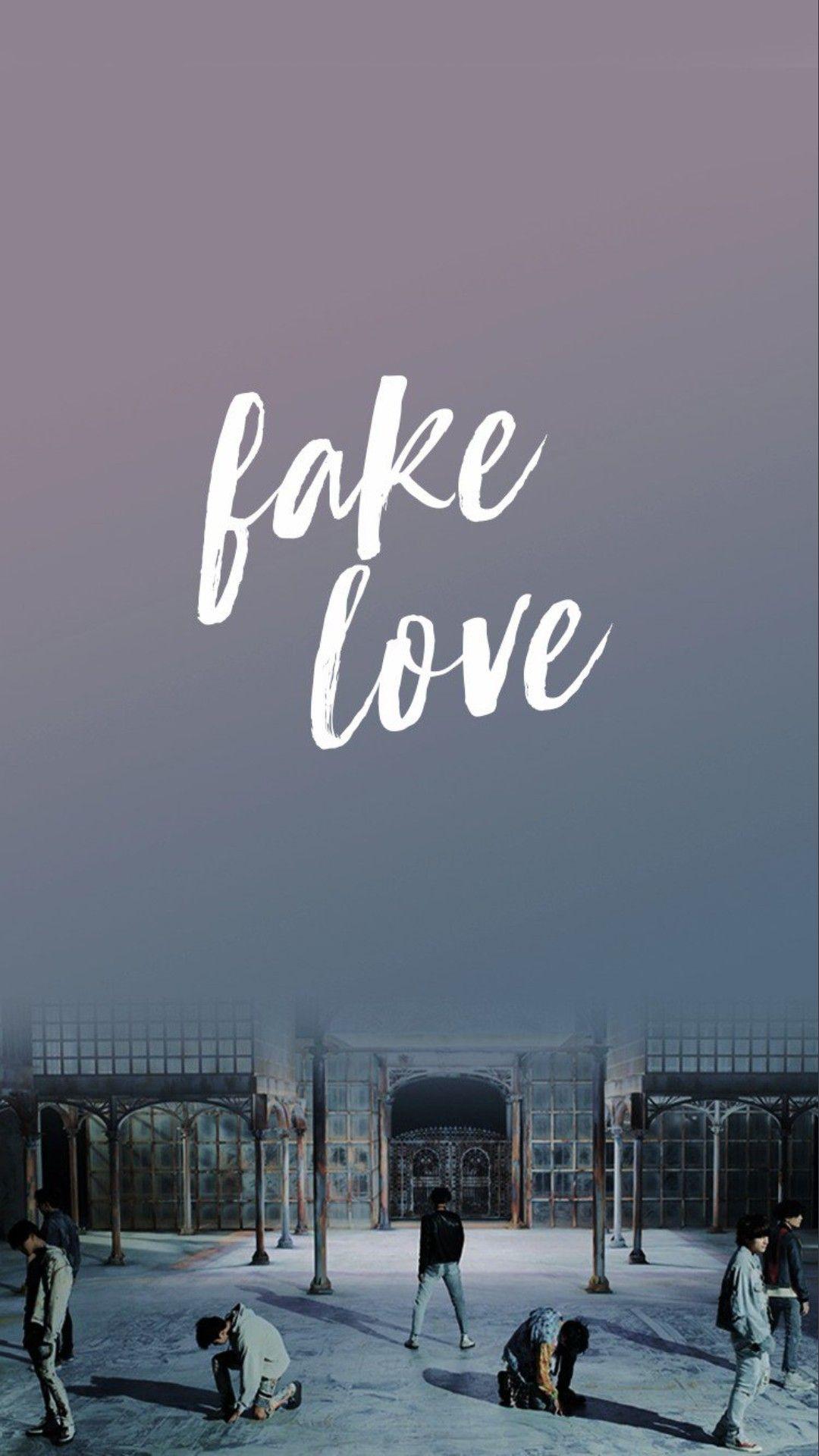 1080x1920 Fake Love Wallpaper BTS Free HD Wallpaper