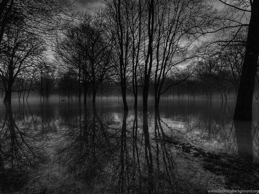 1024x768 Scenic Photo: Dark Scenic Wallpaper Desktop Background