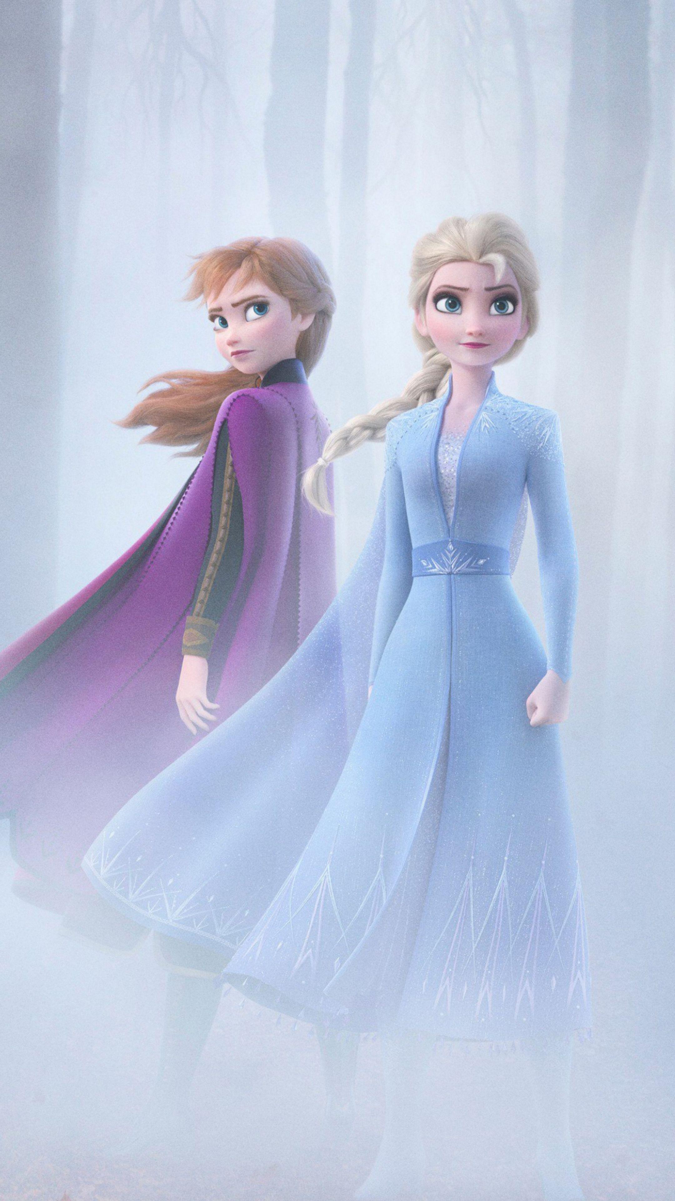 2160x3840 Anna And Elsa In Frozen 2 4k In 2160x3840 Resolution. Frozen picture, Disney princess wallpaper, Frozen wallpaper
