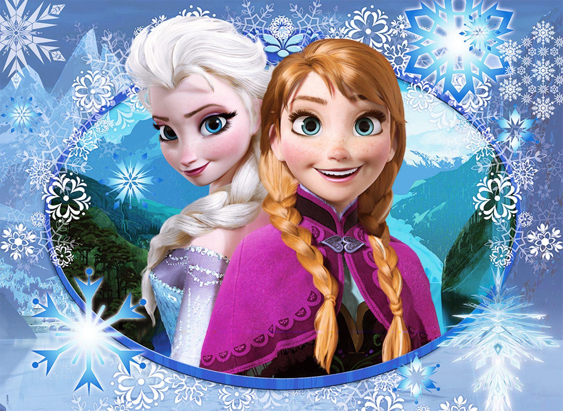 1920x1400 Elsa And Anna Background