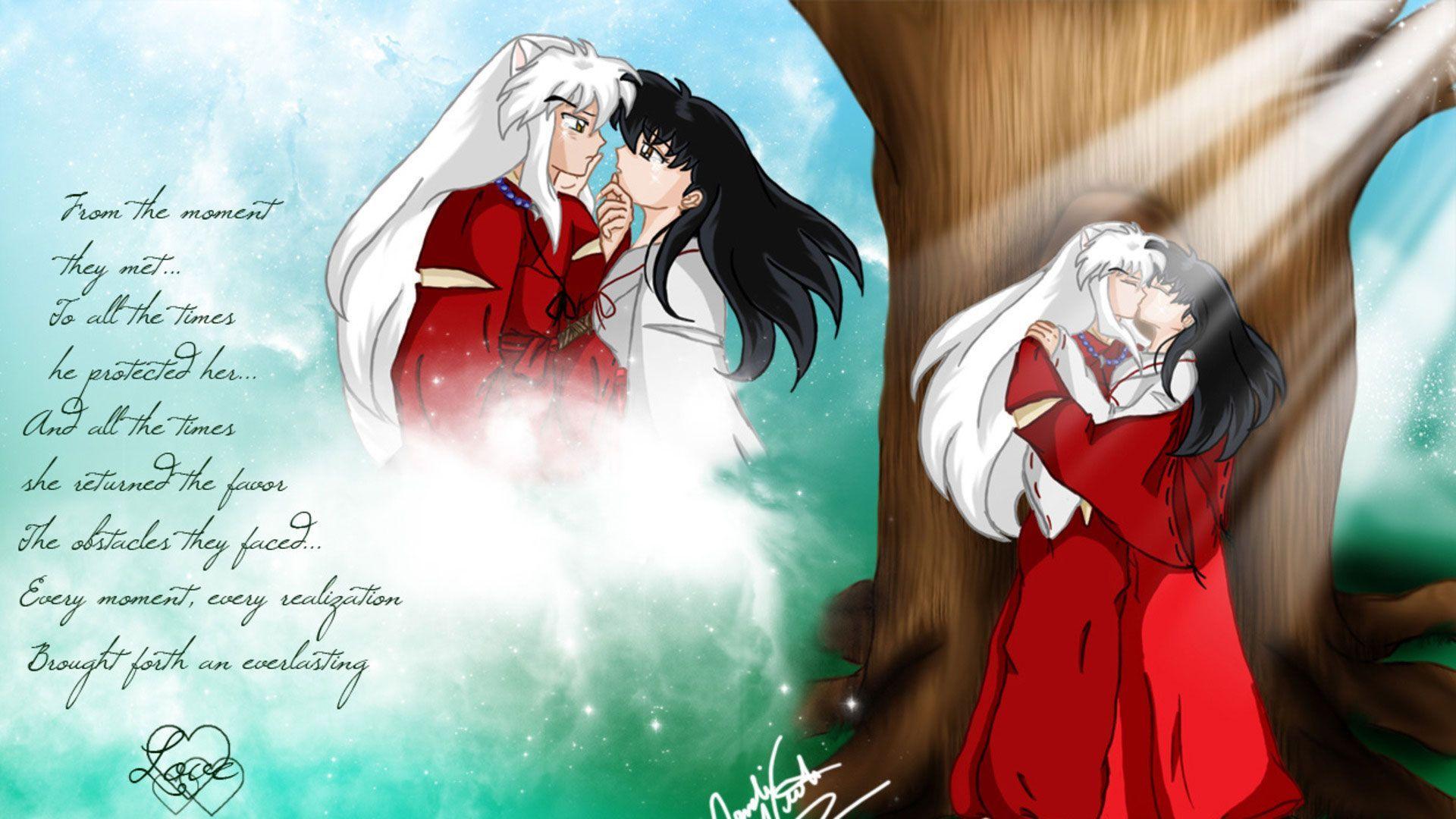 1920x1080 Inuyasha Wallpaper. HD Wallpaper, background high resolution desktop. Romantic anime, Inuyasha, Anime wallpaper 1920x1080