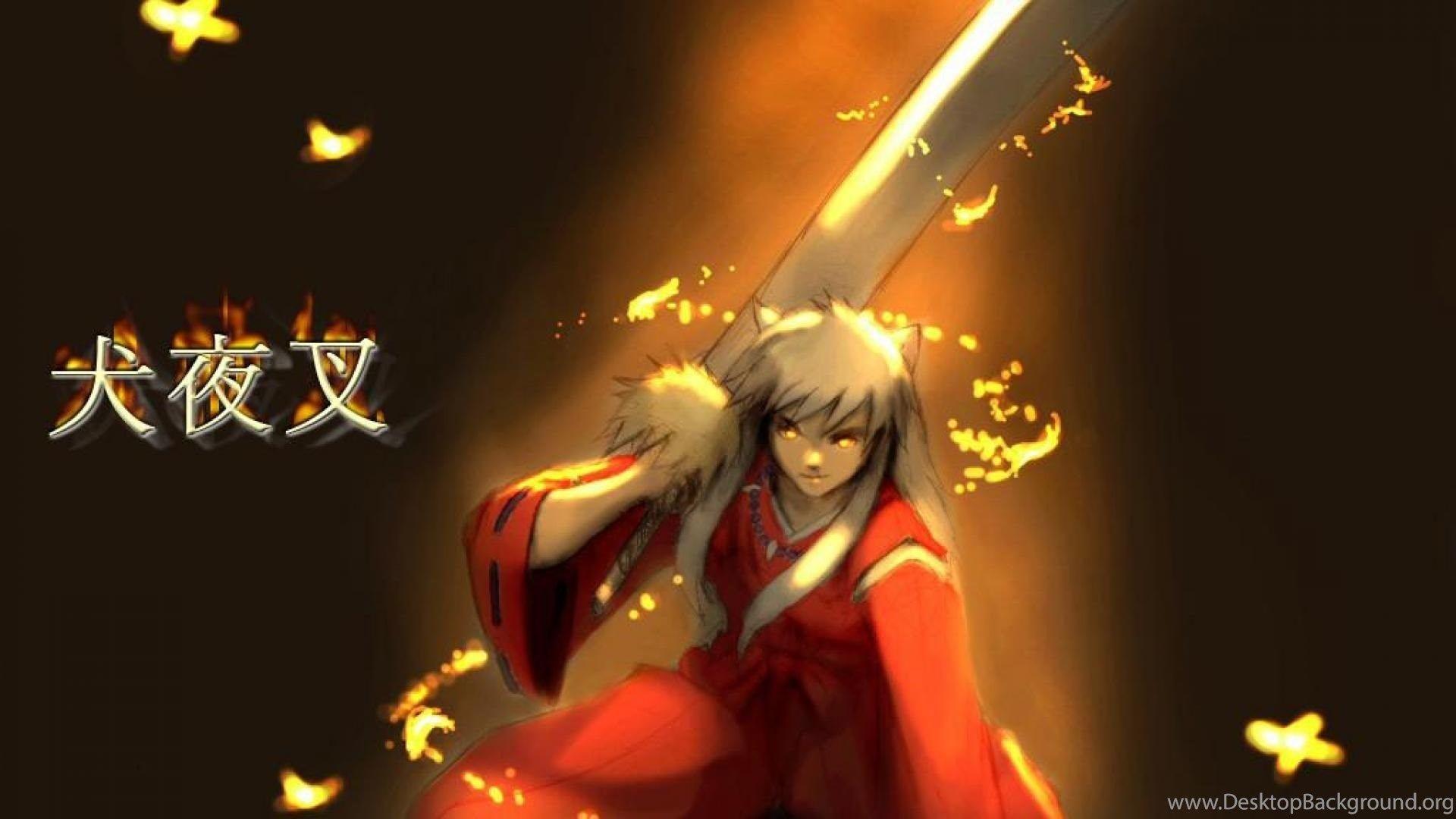1920x1080 Inuyasha Wallpaper Black