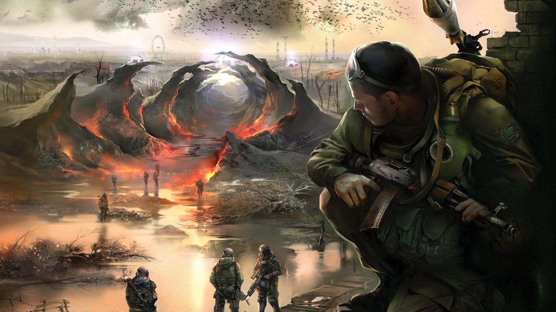 1920x1080 Stalker Shadow of Chernobyl Wallpaper background picture