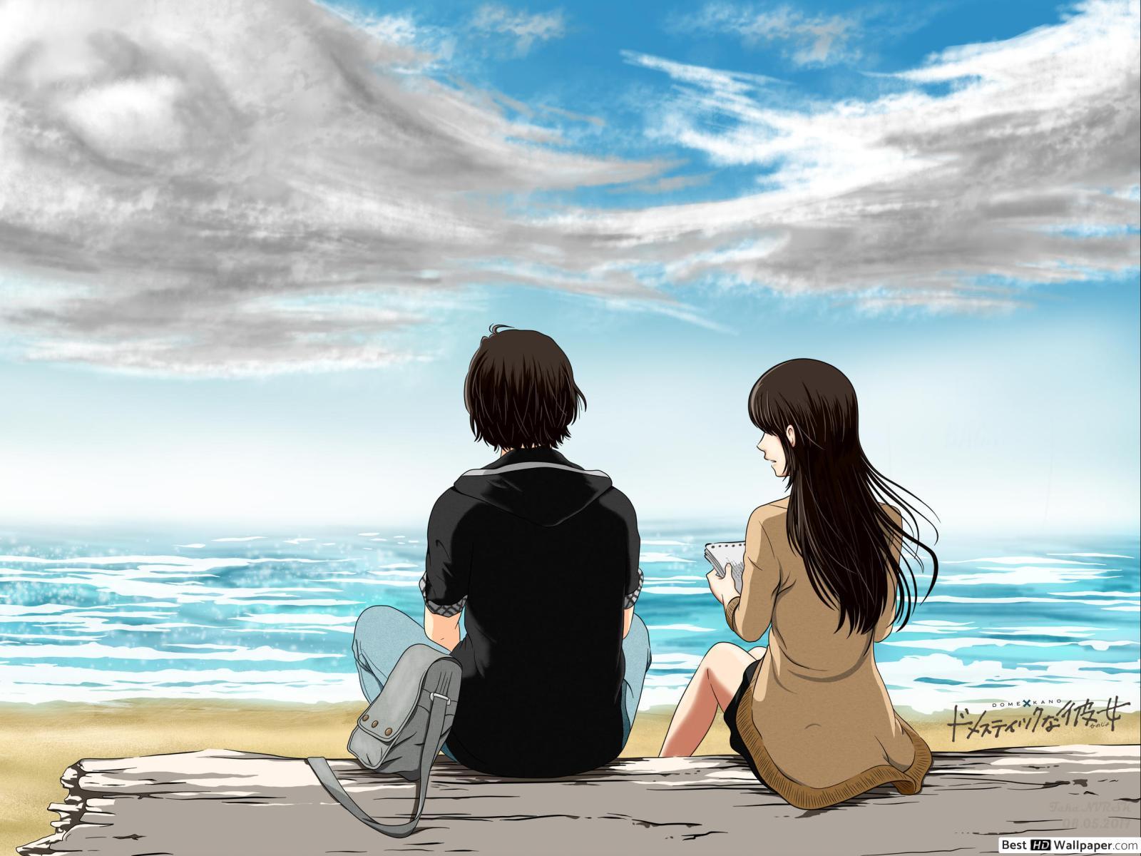 1600x1200 Domestic Girlfriend Fujii & Hina Tachibana HD wallpaper download