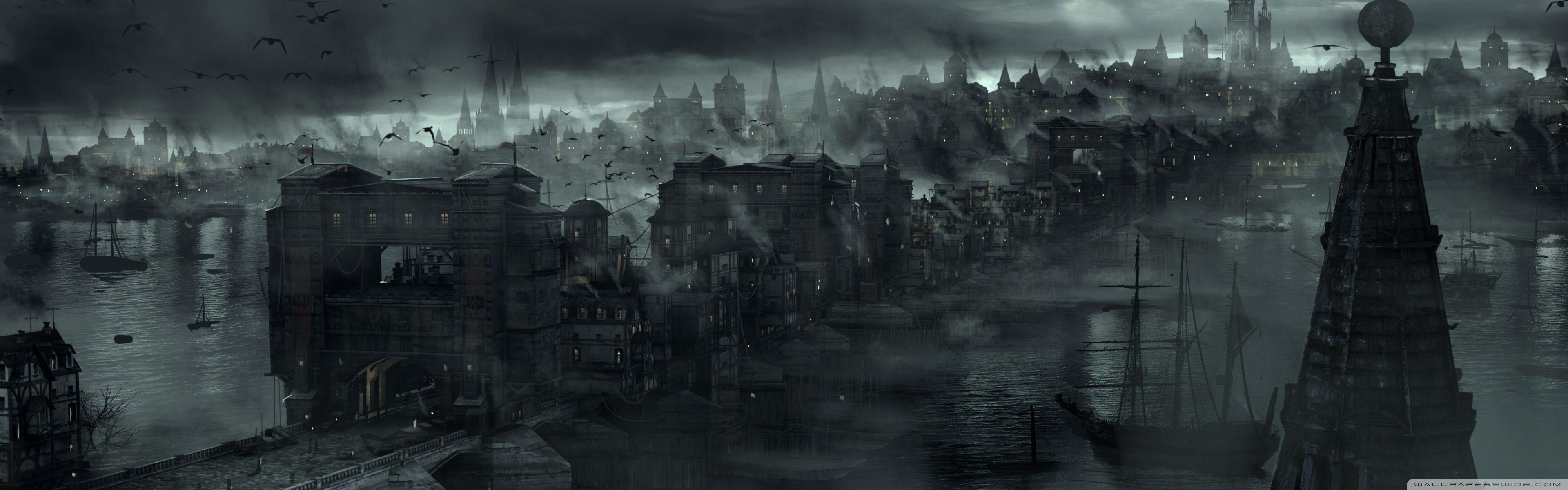 3840x1200 Thief 4 Concept Art ❤ 4K HD Desktop Wallpaper for • Dual Monitor
