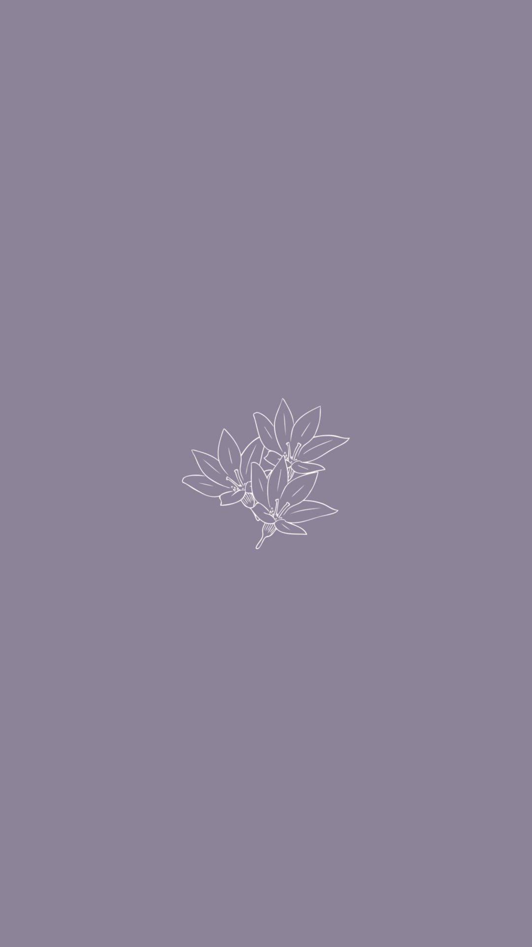 Minimalist Purple Flowers Wallpapers - Top Free Minimalist Purple ...