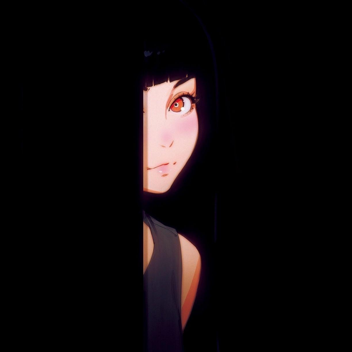 1224x1224 Anime Girl Wallpaper Minimalist Wallpaper HD
