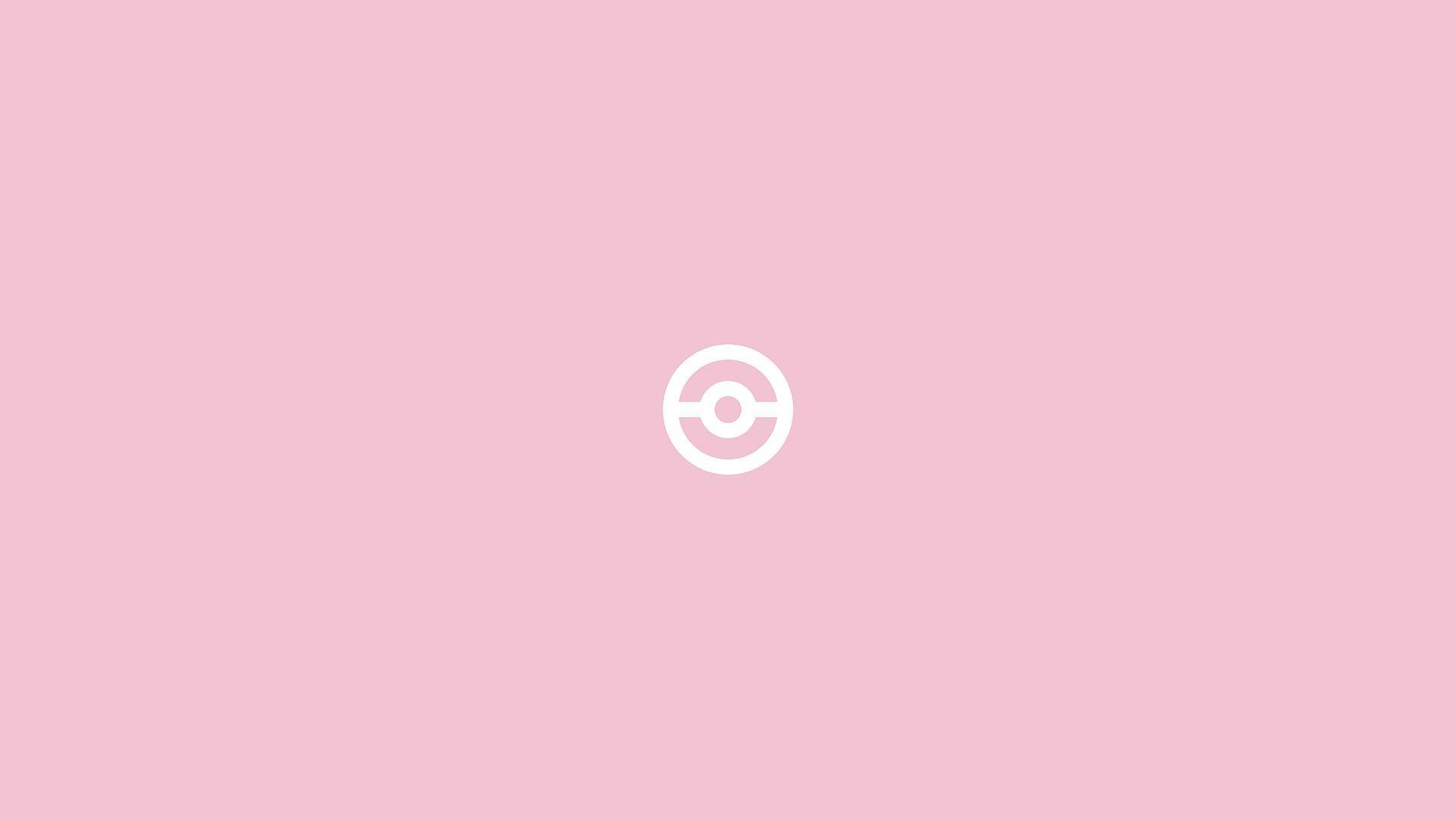 1920x1080 Pink Minimalist Wallpaper