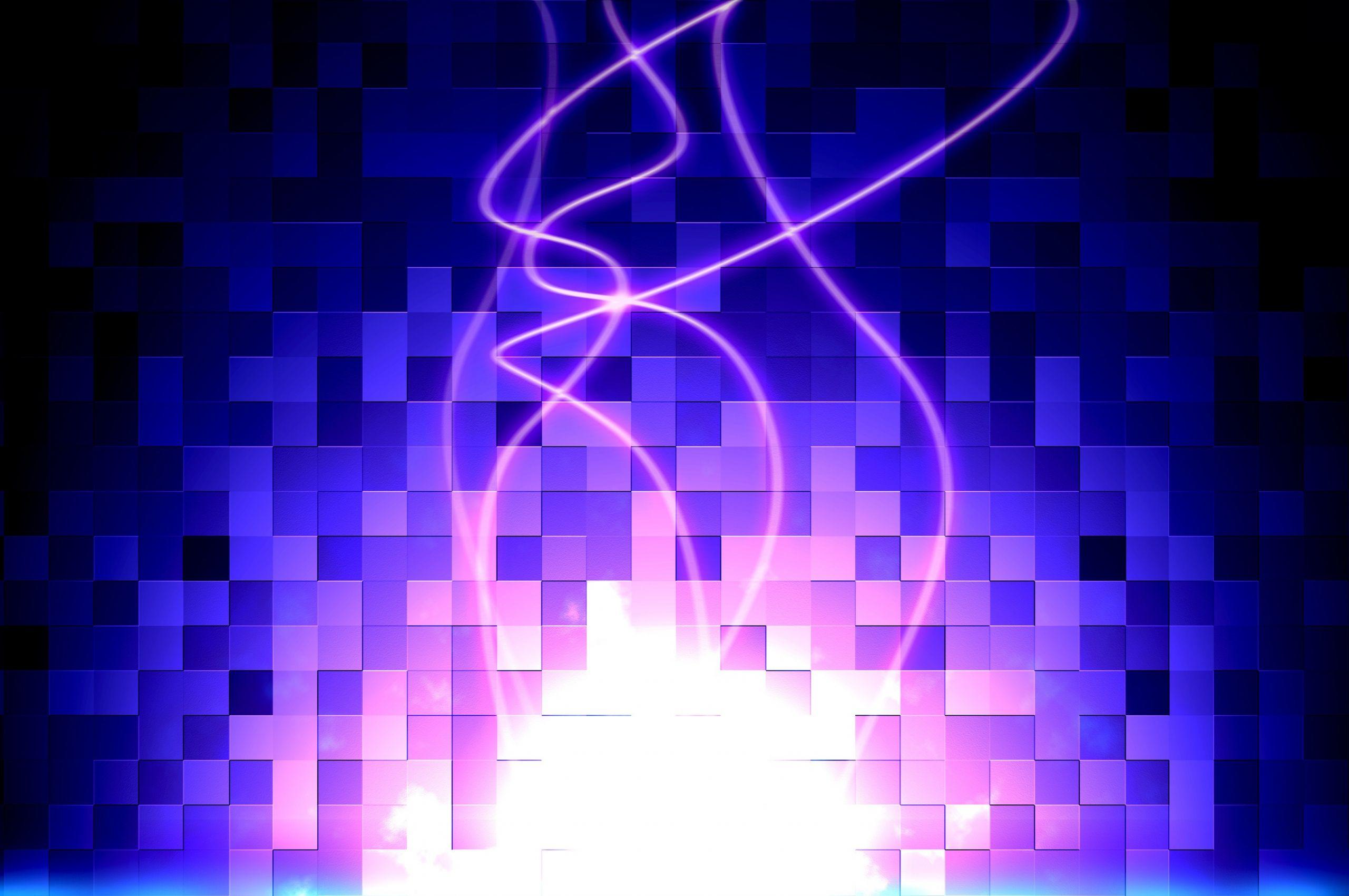 2560x1700 Free download Purple Blue Abstract Cubes 3D Background Wallpaper 5455 HD [2880x1800] for your Desktop, Mobile & Tablet. Explore Blue and Purple Wallpaper. Purple Wallpaper Background, Purple Desktop Wallpaper