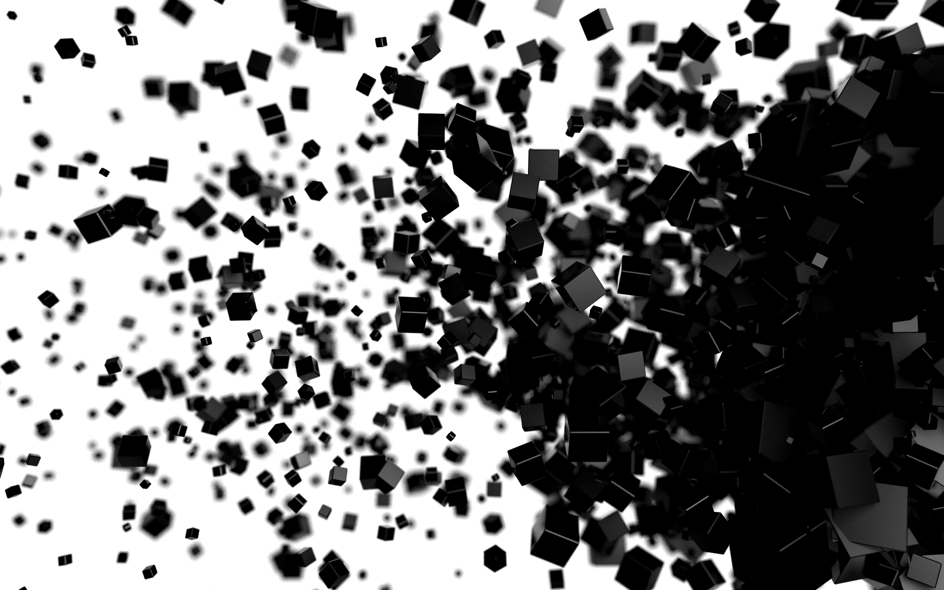 1920x1200 #abstract, #space, #purple, #CGI, #cube, wallpaper