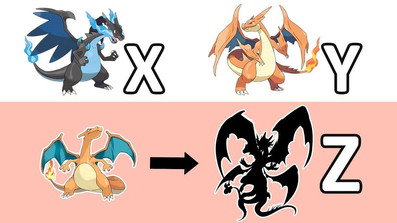 1280x720 All Types Of Charizard Evolution And More Type Swap