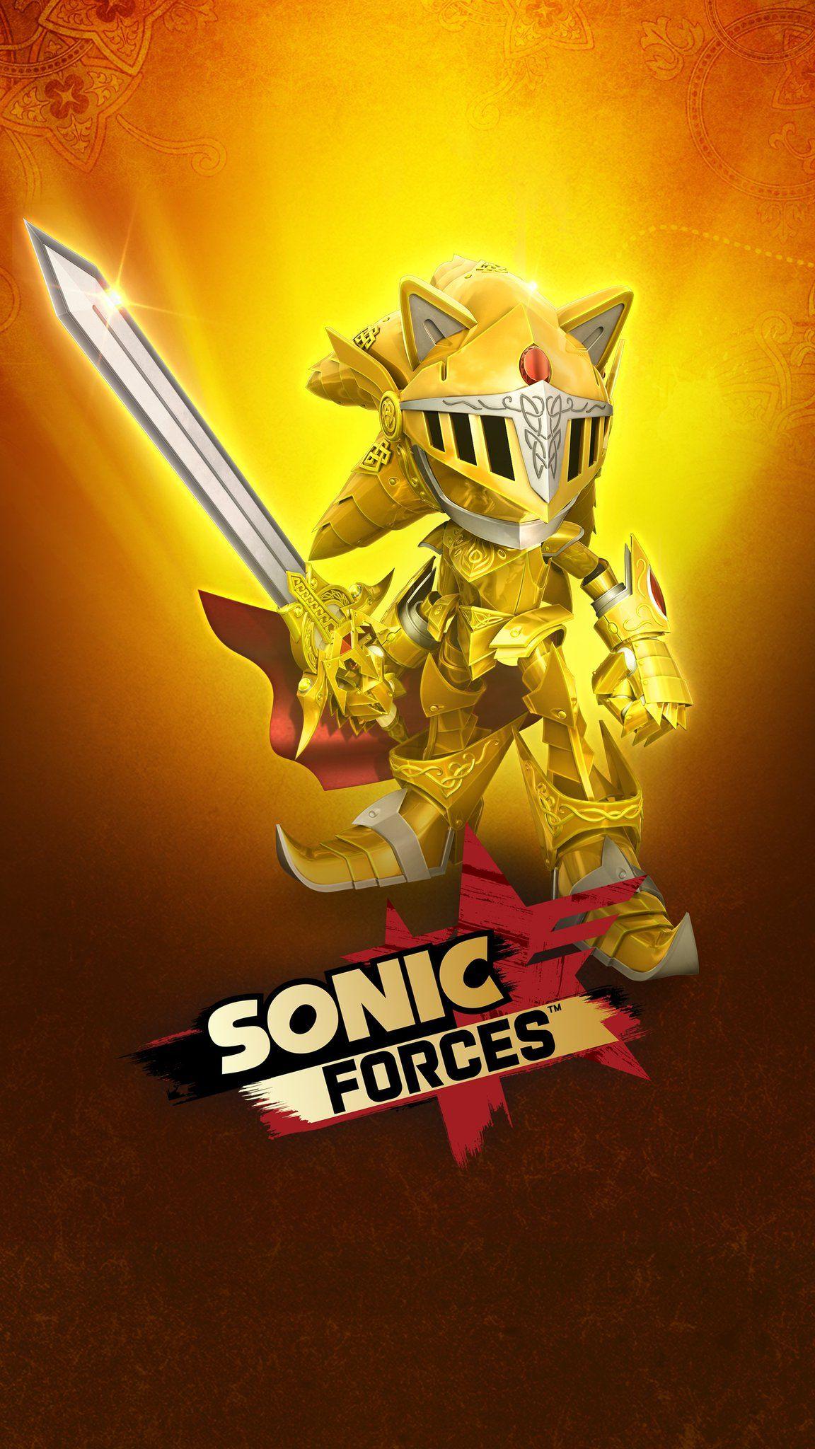 1152x2048 SEGA HARDlight is nothing Excalibur can't cut through. Show off that oversized letter opener with a free #SonicForces Mobile phone wallpaper! ⚔️