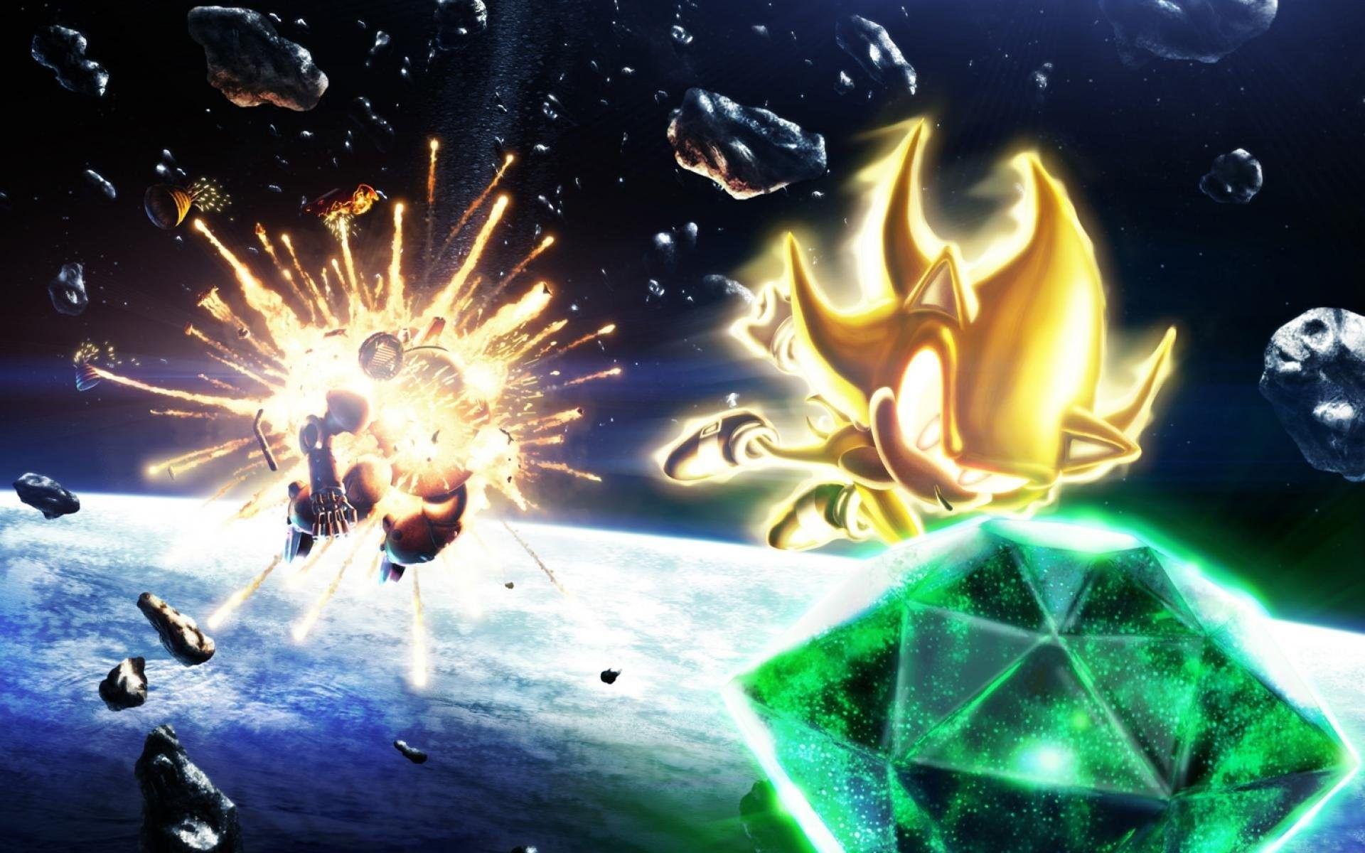 1920x1200 Sonic With Excalibur Wallpaper
