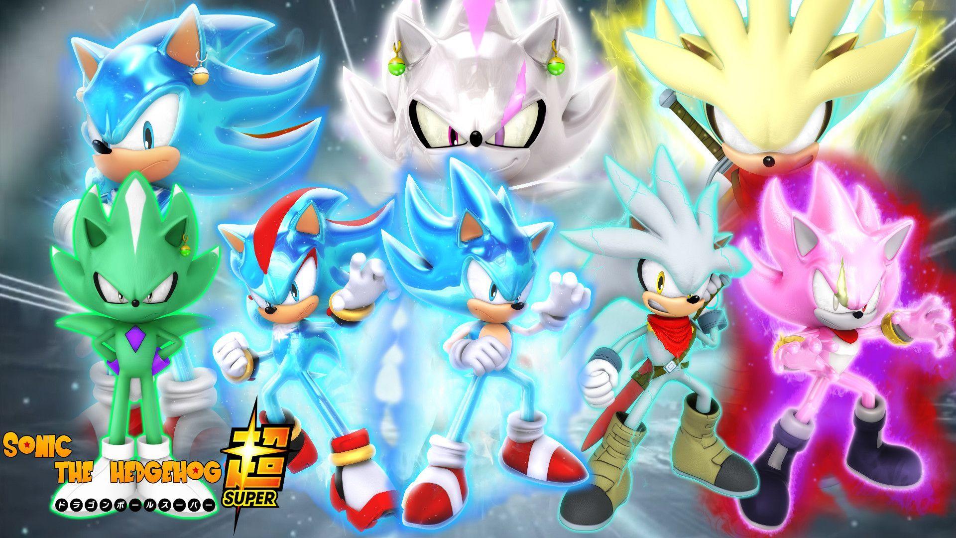 1920x1080 Desktop Hyper Sonic Wallpaper