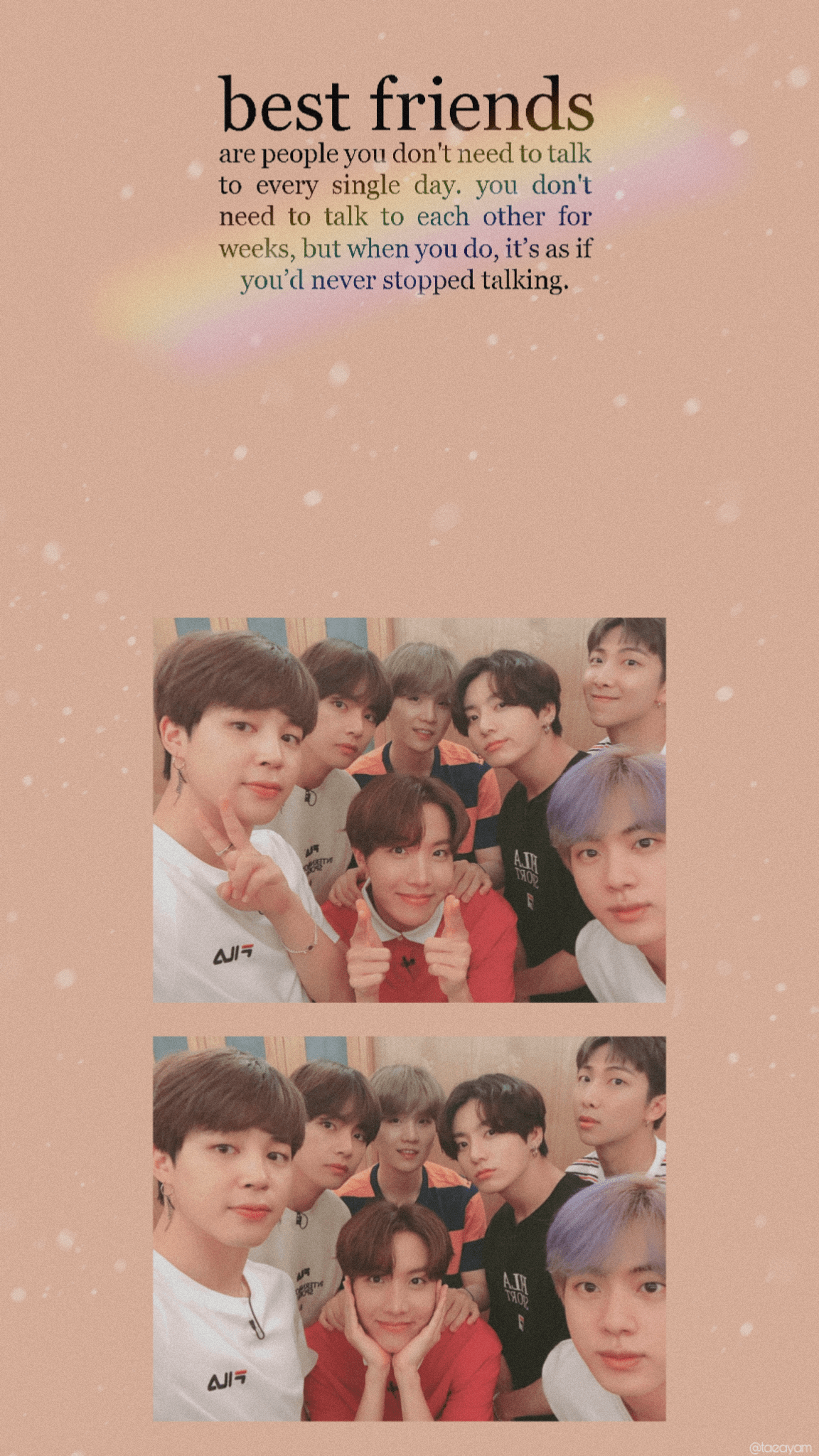 1152x2048 bts #kpop #LockScreen #wallpaper #LockScreenbts #wallpaperbts #aesthetic #tumblr. Best friend wallpaper, Friends wallpaper, Bff goals