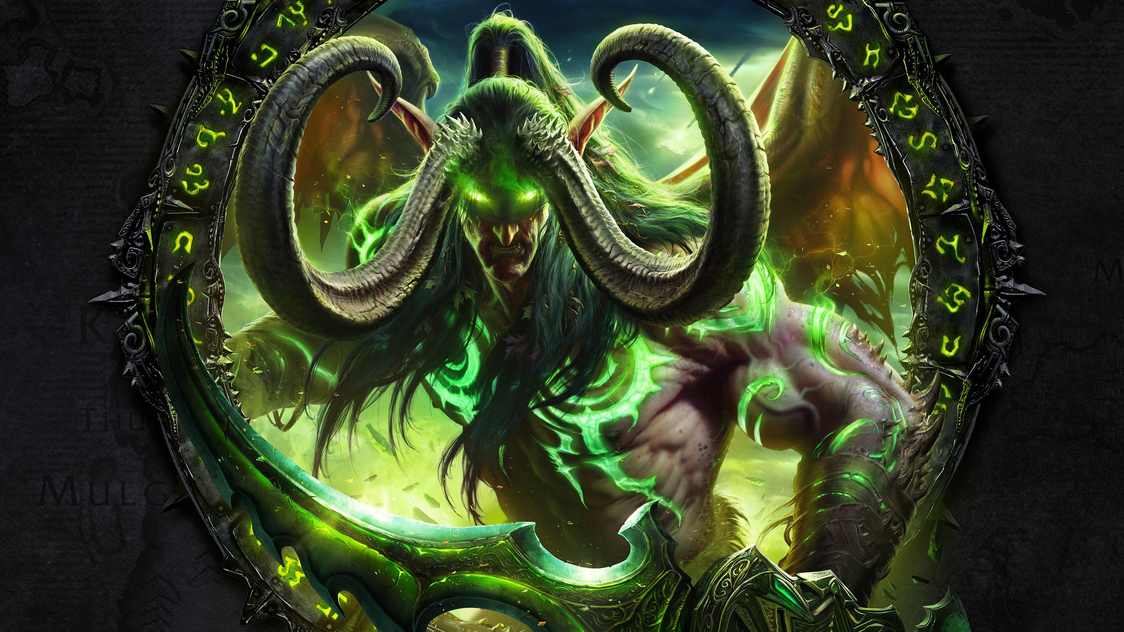 3840x2160 Wallpaper 4k World Of Warcraft Legion 4k Wallpaper