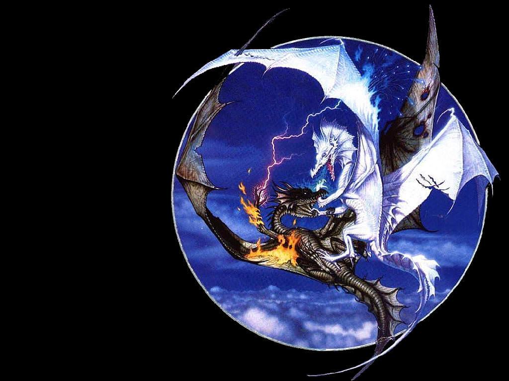 1024x768 Wizard Dragon Wallpaper and Screensaver