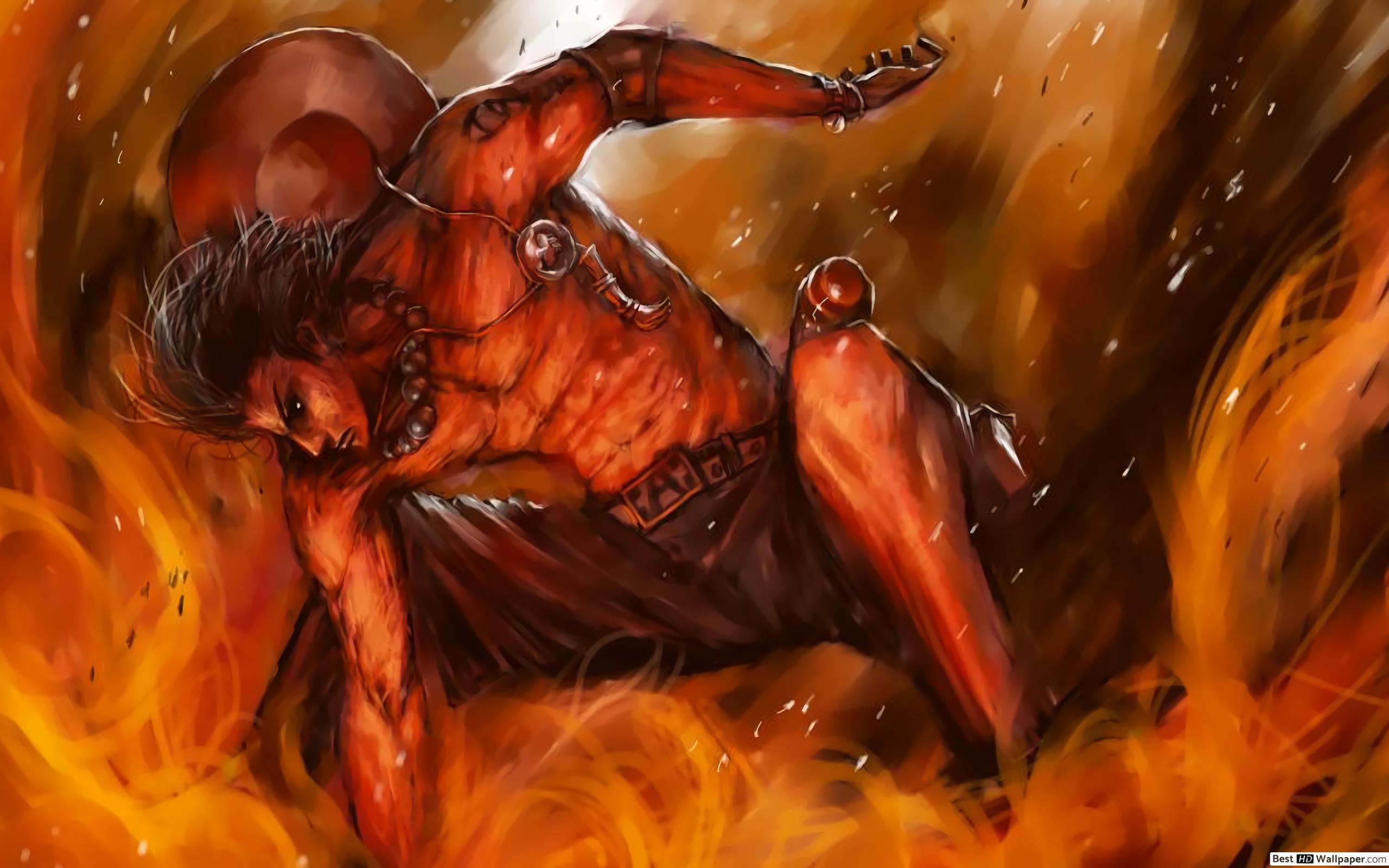 2560x1600 Fire Fist Ace Wallpaper