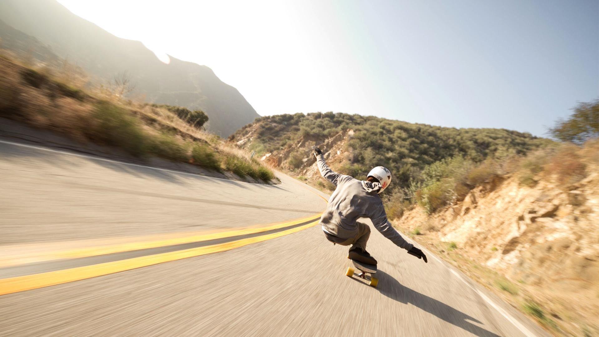 1920x1080 Longboarding Wallpaper