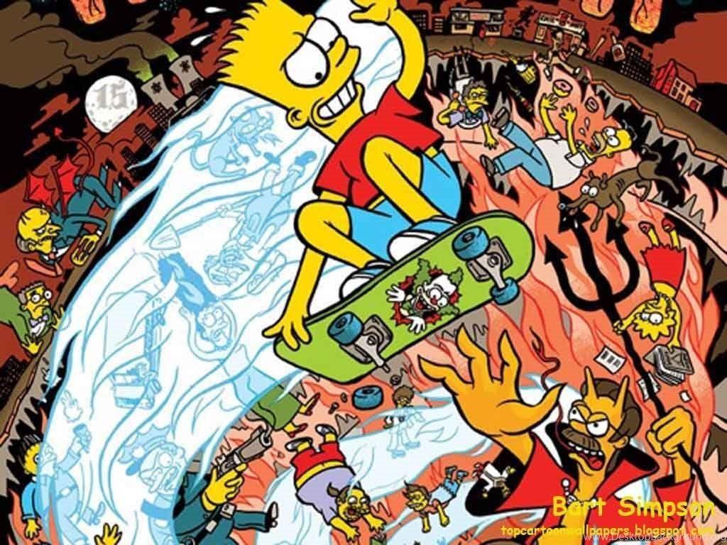 1024x768 Skateboard Anime Wallpaper