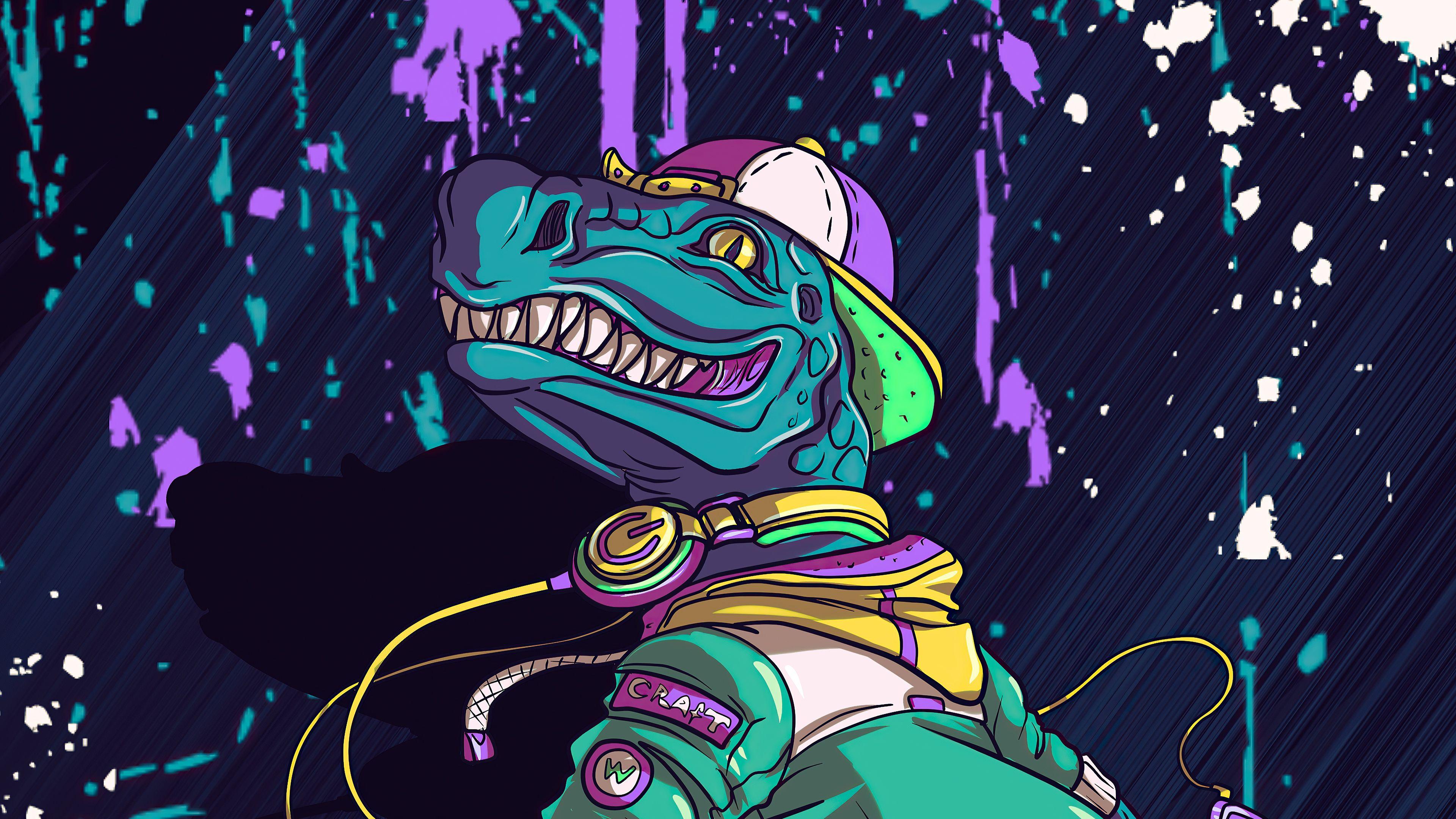3840x2160 Crocodile HD Wallpaper & Background