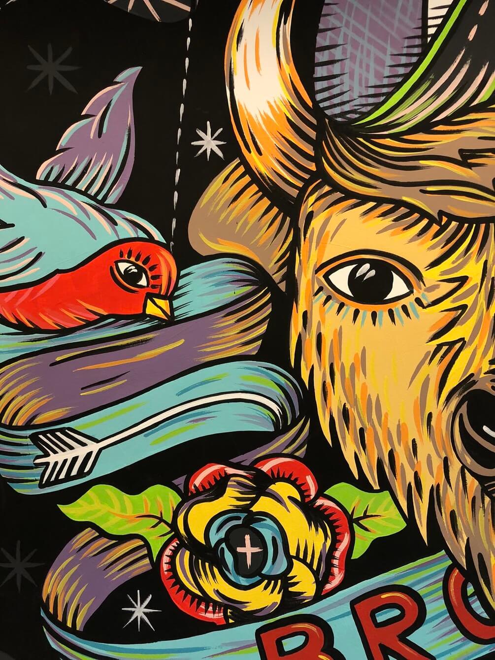 1005x1340 Wall mural Skateboard, illustration and longboard Nr.nus_ wallpaper digital printing