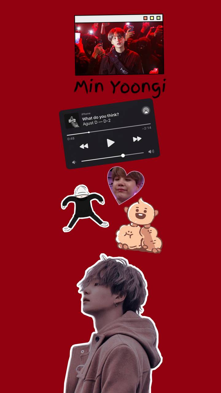 720x1280 Suga aesthetic wallpaper