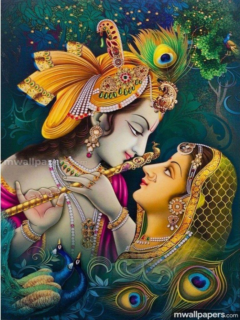 768x1024 Radha Krishna Image HD
