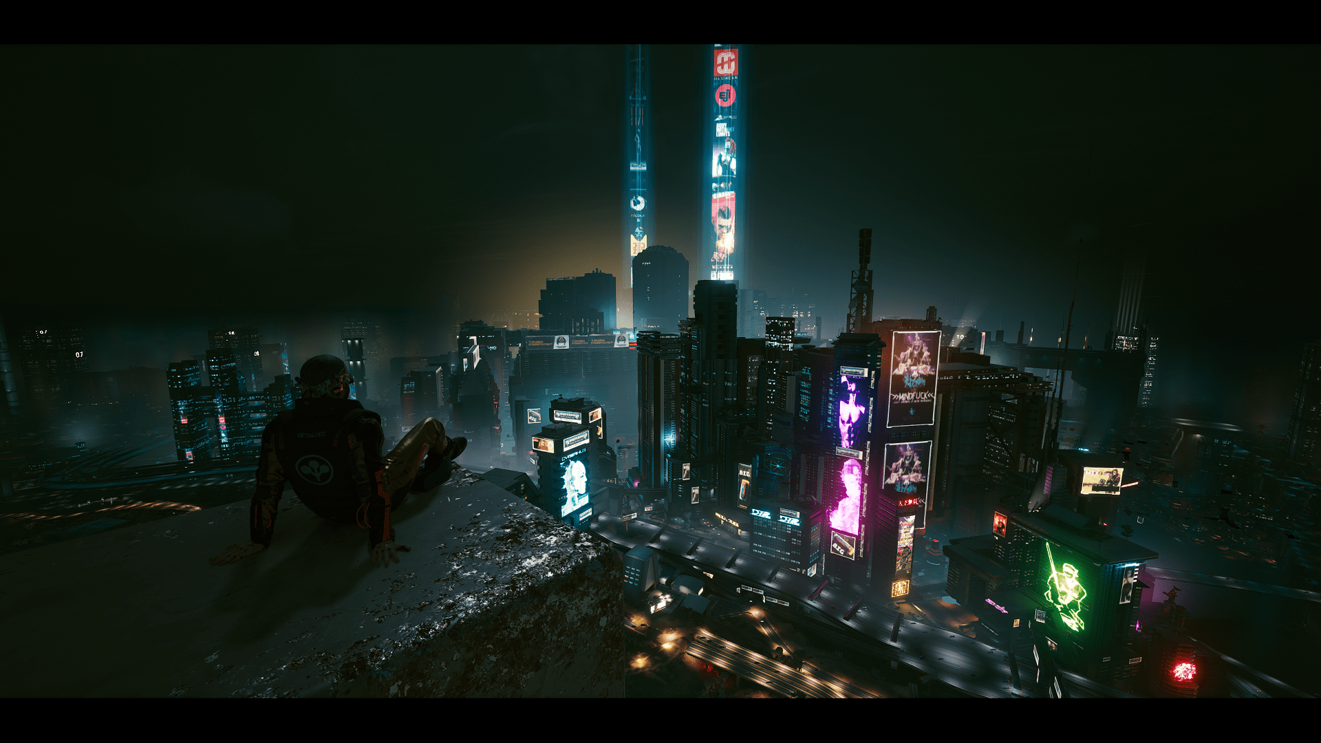 Cyberpunk Night City Car Buildings 4K Wallpaper #4.1066