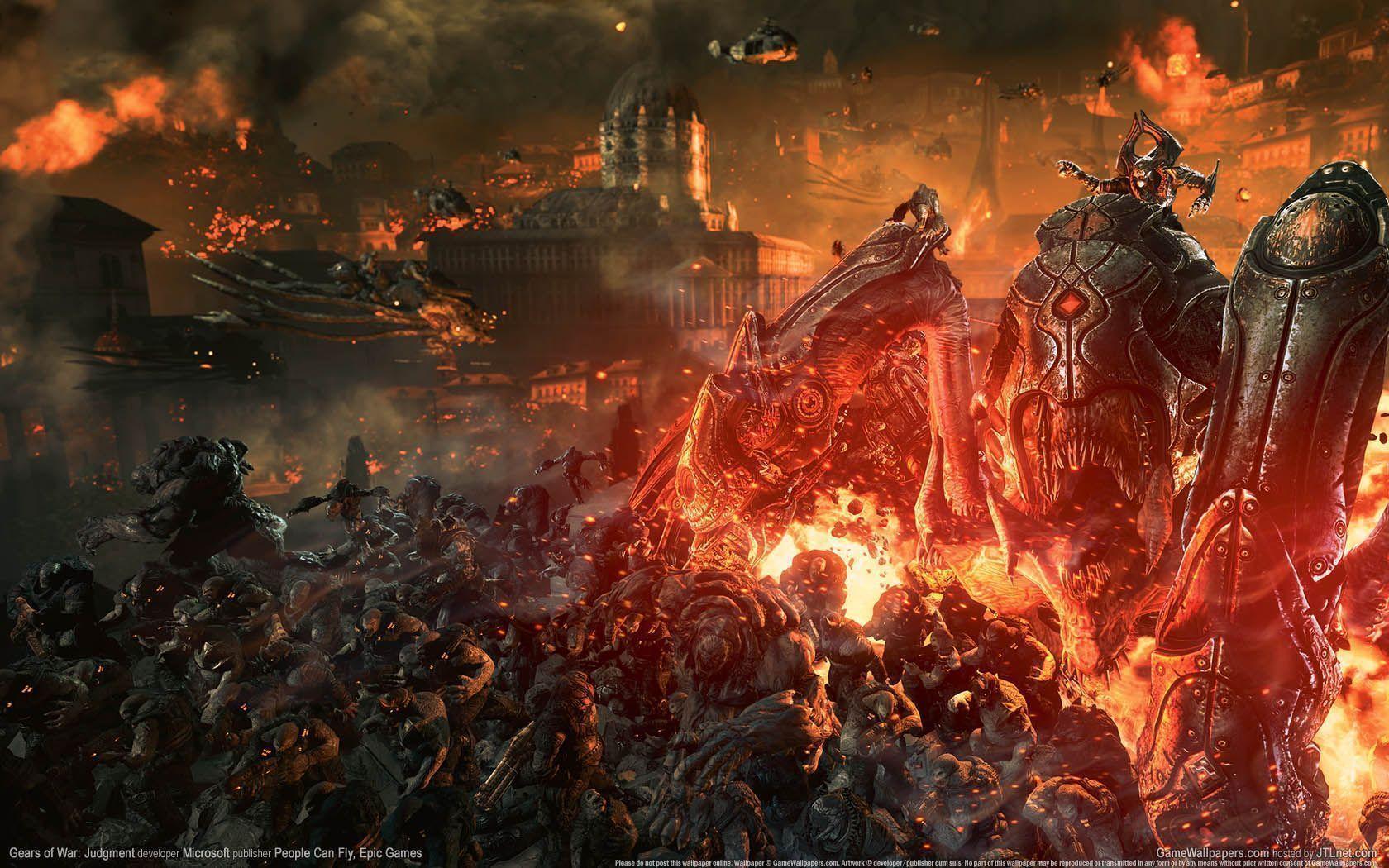 1680x1050 Gears Of War Judgement Wallpaper