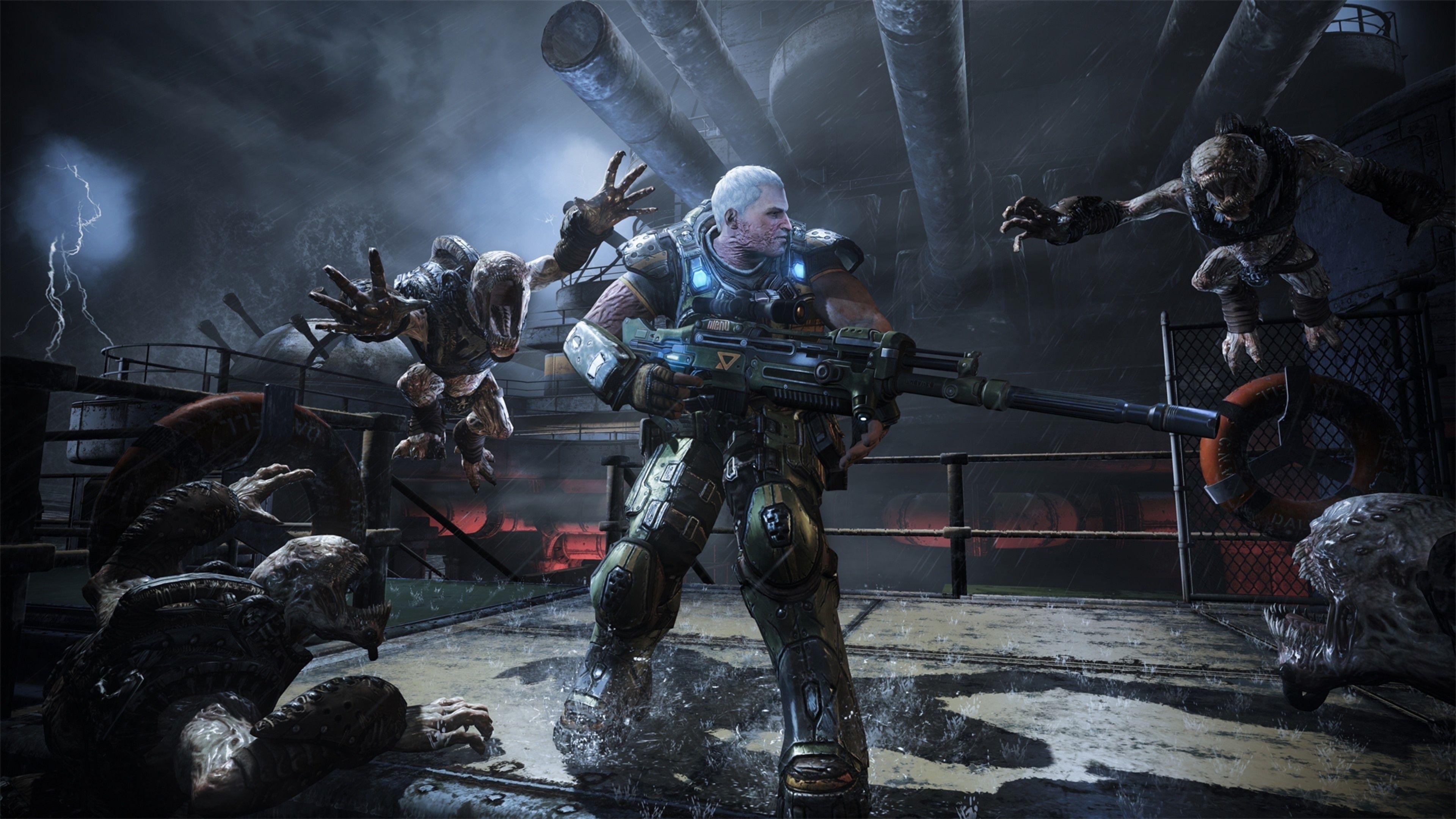 3840x2160 Gears of War Screensaver .
