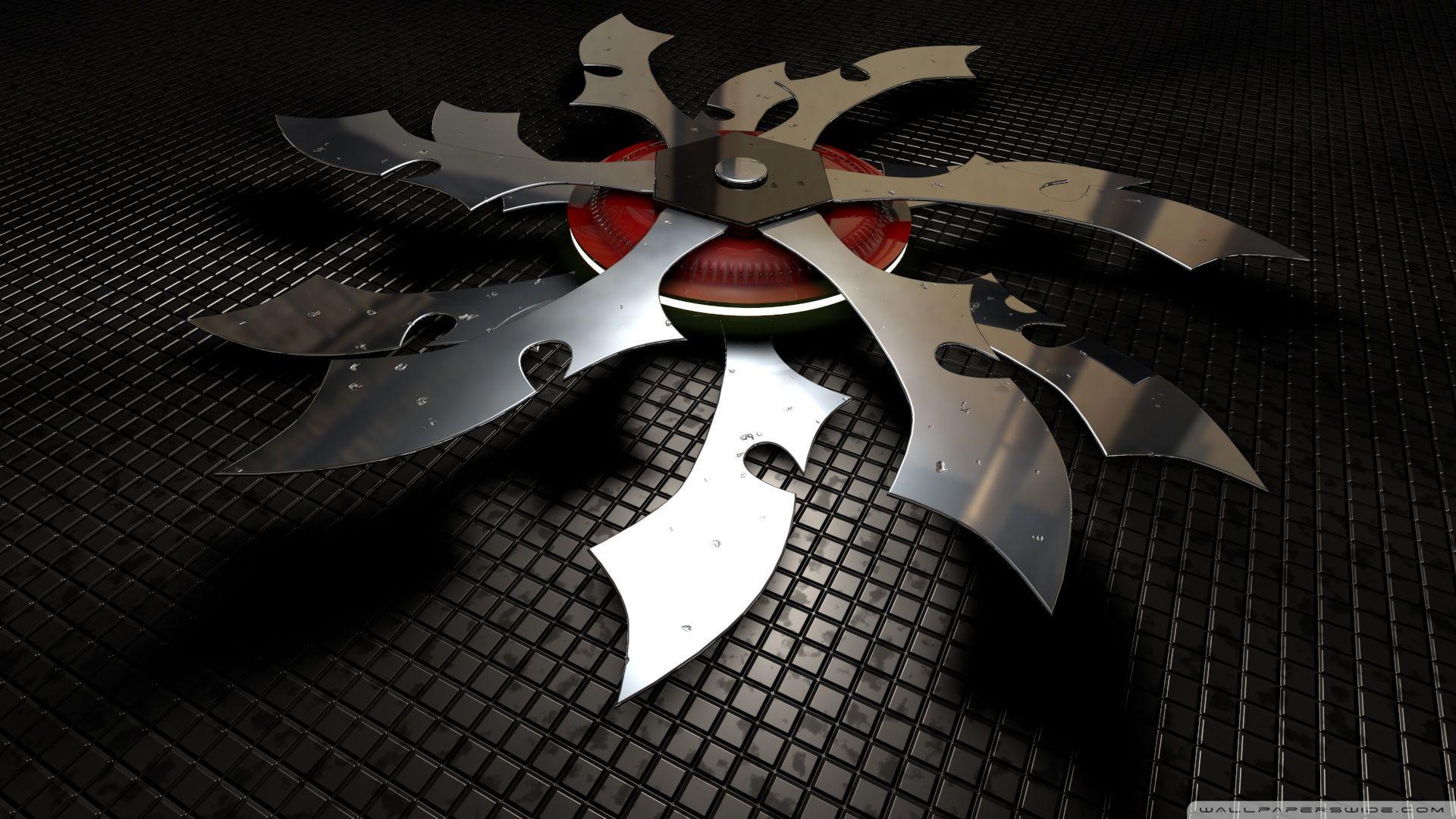 1920x1080 Ninja 3D Wallpaper