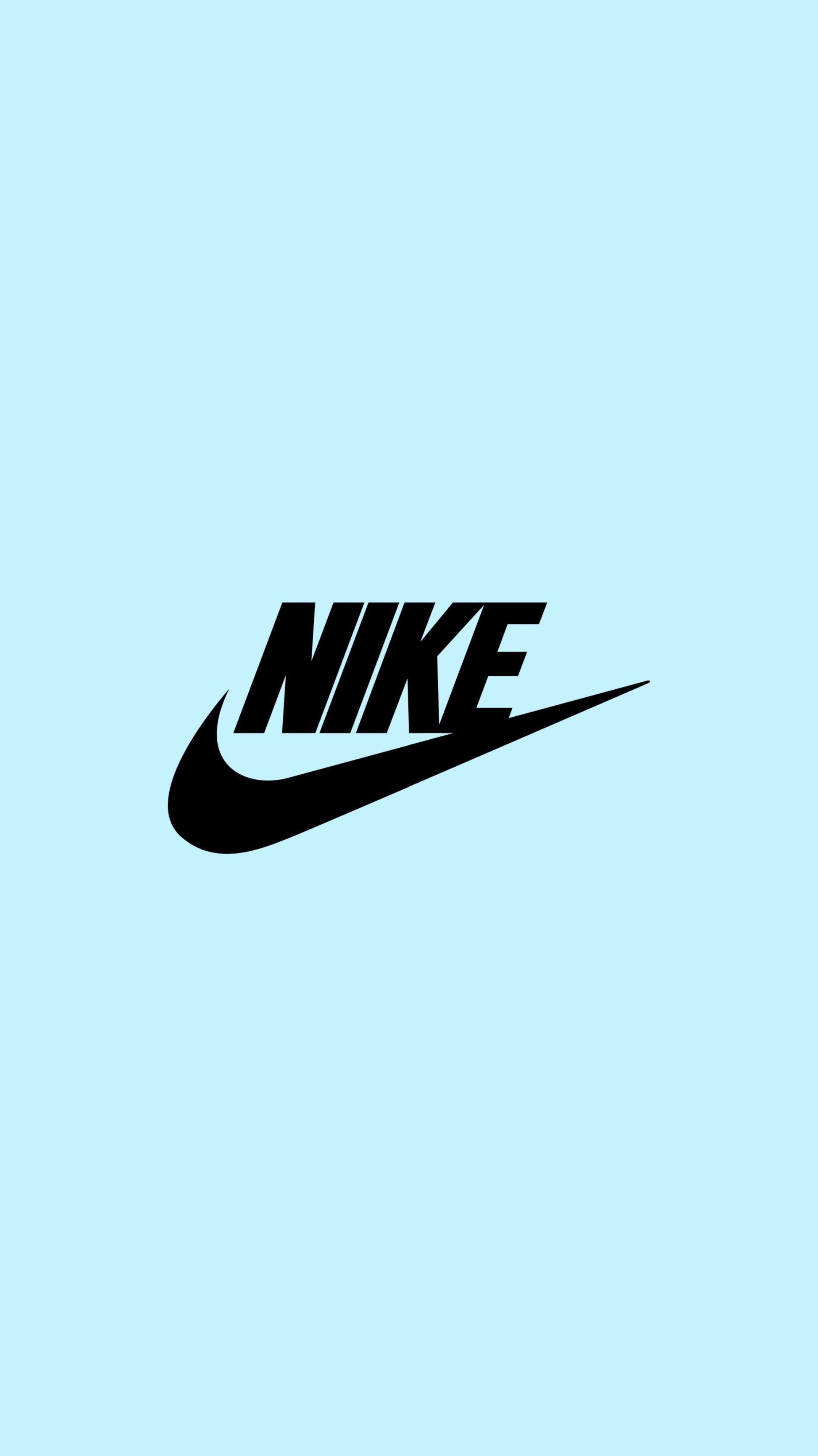 wallpaper blue nike