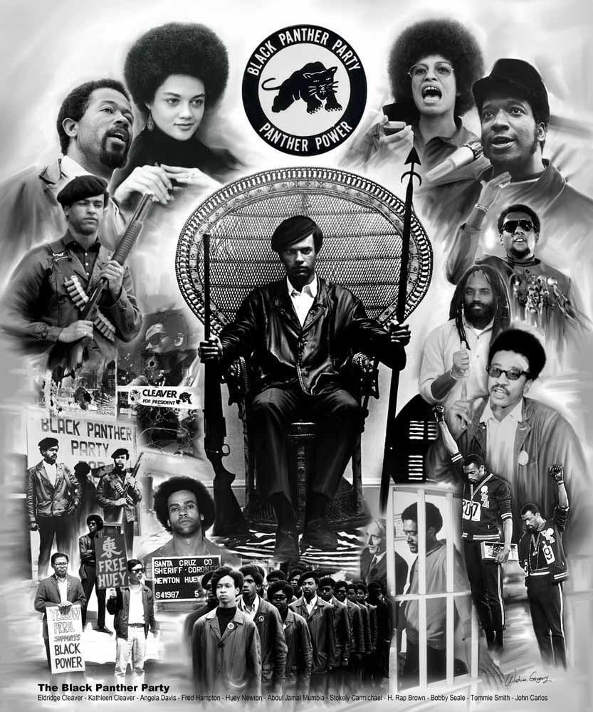 833x1000 Huey Newton Wallpaper
