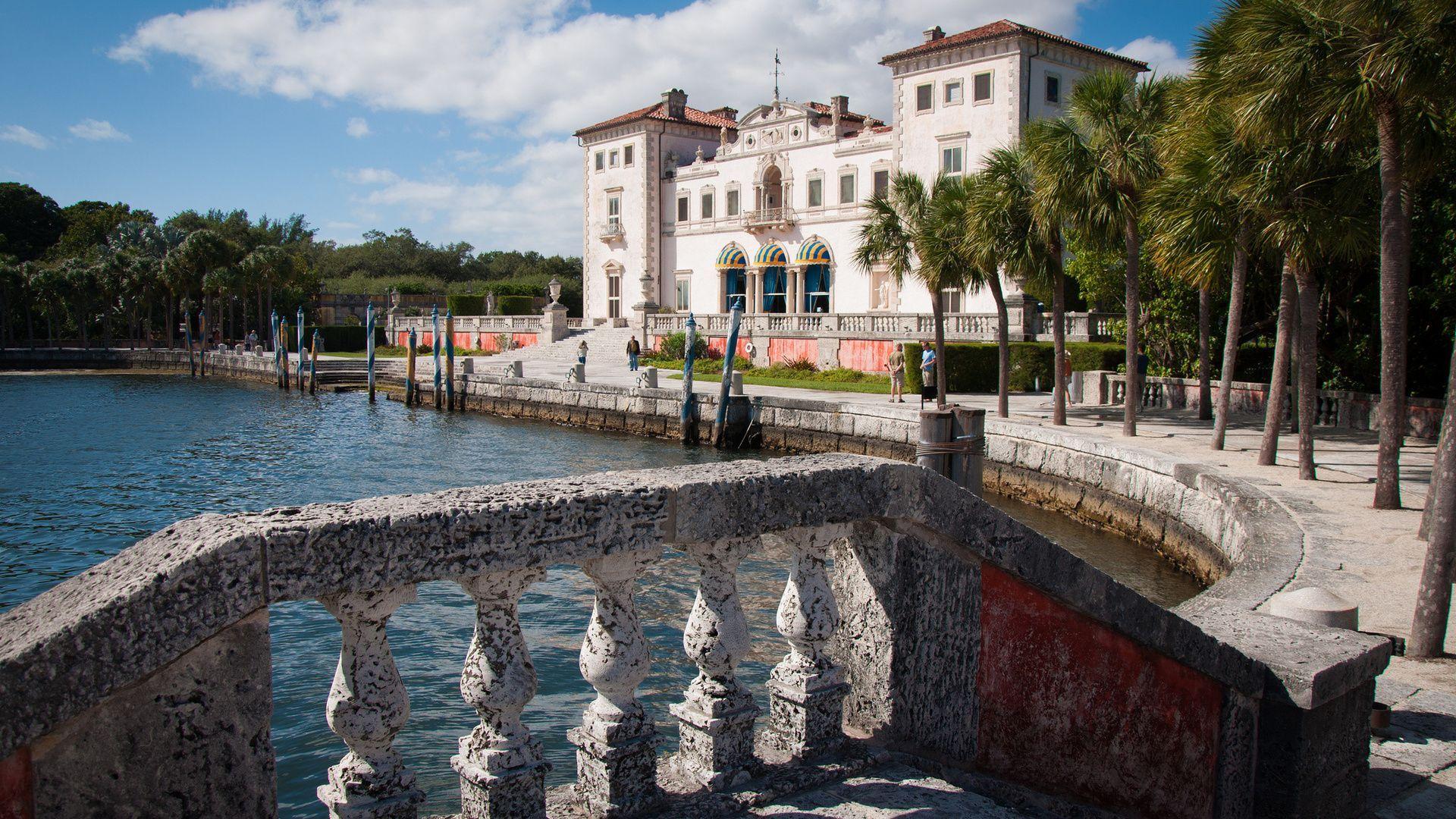 1920x1080 Beautiful Mansion HD Desktop Background wallpaper HD free. Miami wallpaper, Miami vacation, Mansions