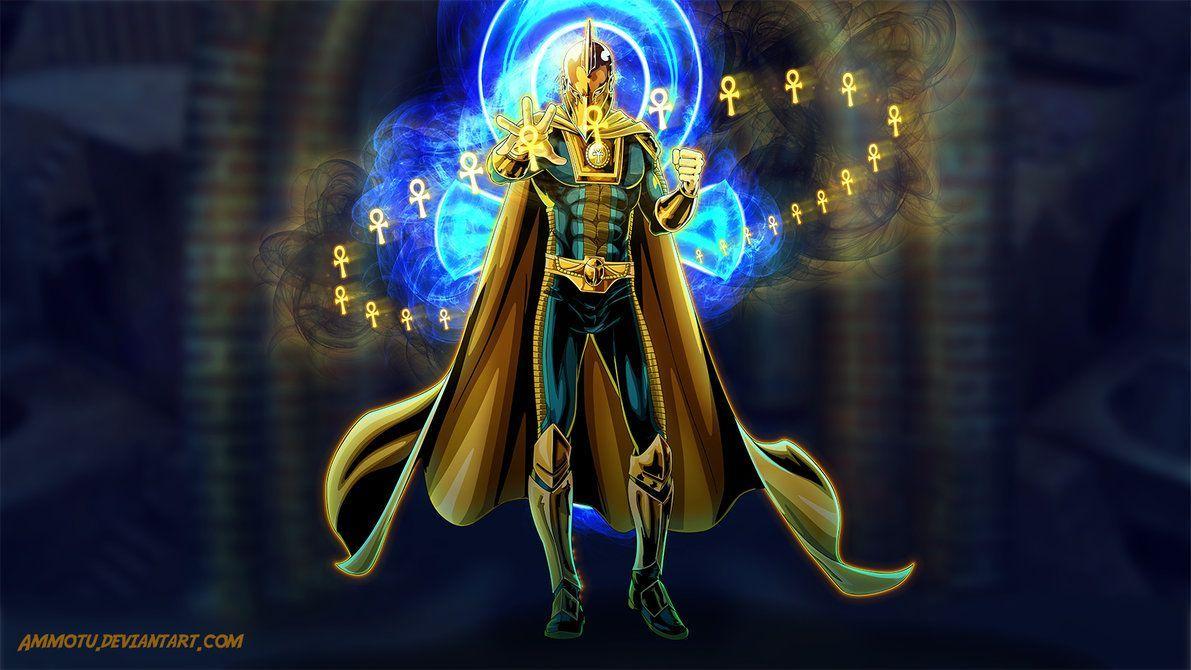 1191x670 Doctor Fate by Ammotu. Fate, Dc comic books, Dc doctor