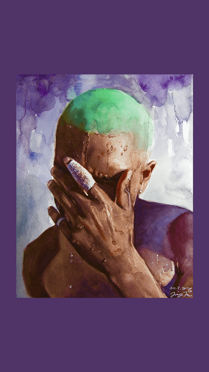 719x1280 Blond Frank Ocean Art