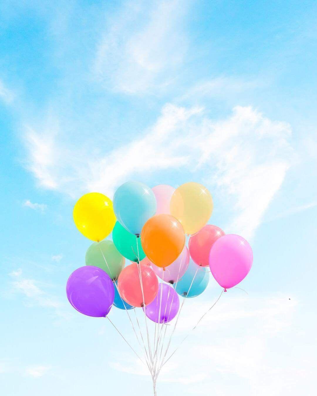 1080x1350 Pastel Ballon Wallpaper