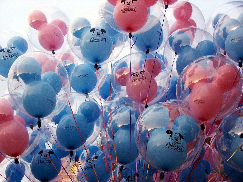 1024x768 Mickey Mouse Balloons, Disneyland, CA. Mickey Mouse Balloon