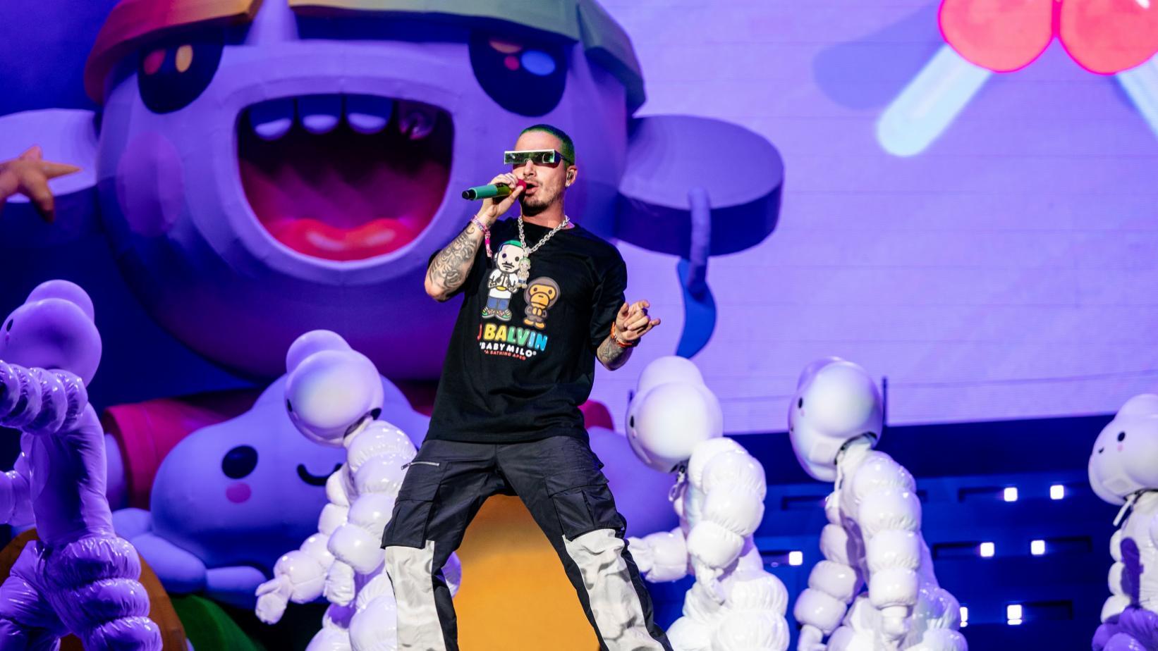 1642x924 J Balvin At Lolla Balvin Lollapalooza 2019