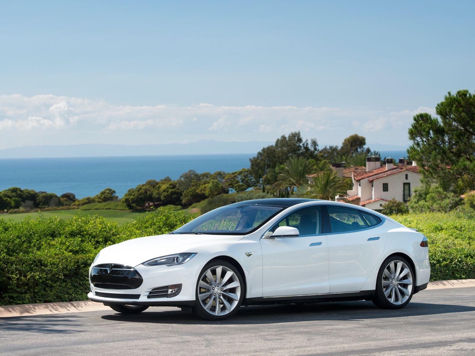 1600x1200 Wallpaper Tesla, Model S, Tesla Model S, White Model S White