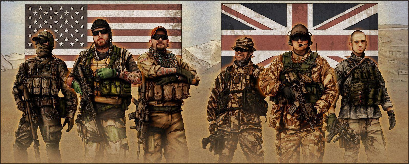 1600x641 US Army Special Forces Wallpaper