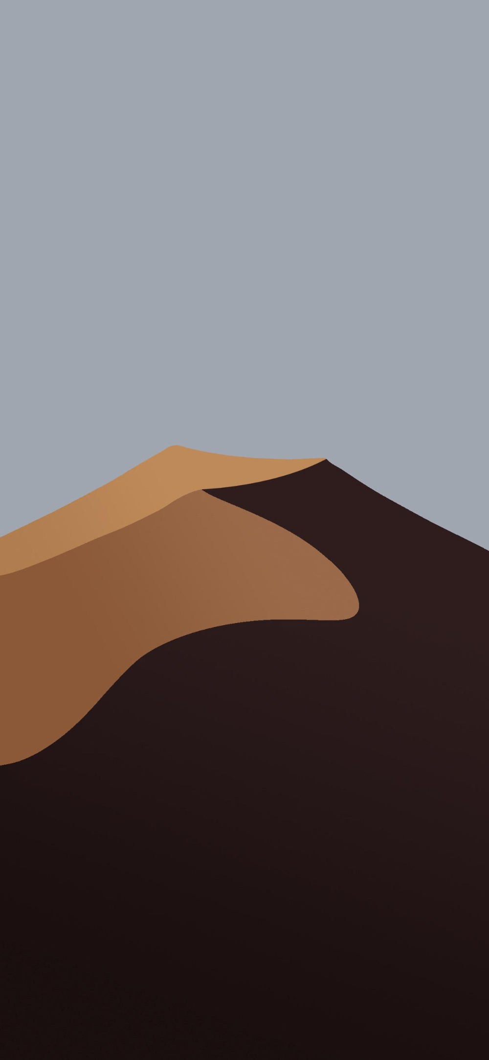 1000x2164 Minimal Phone Desert Wallpaper