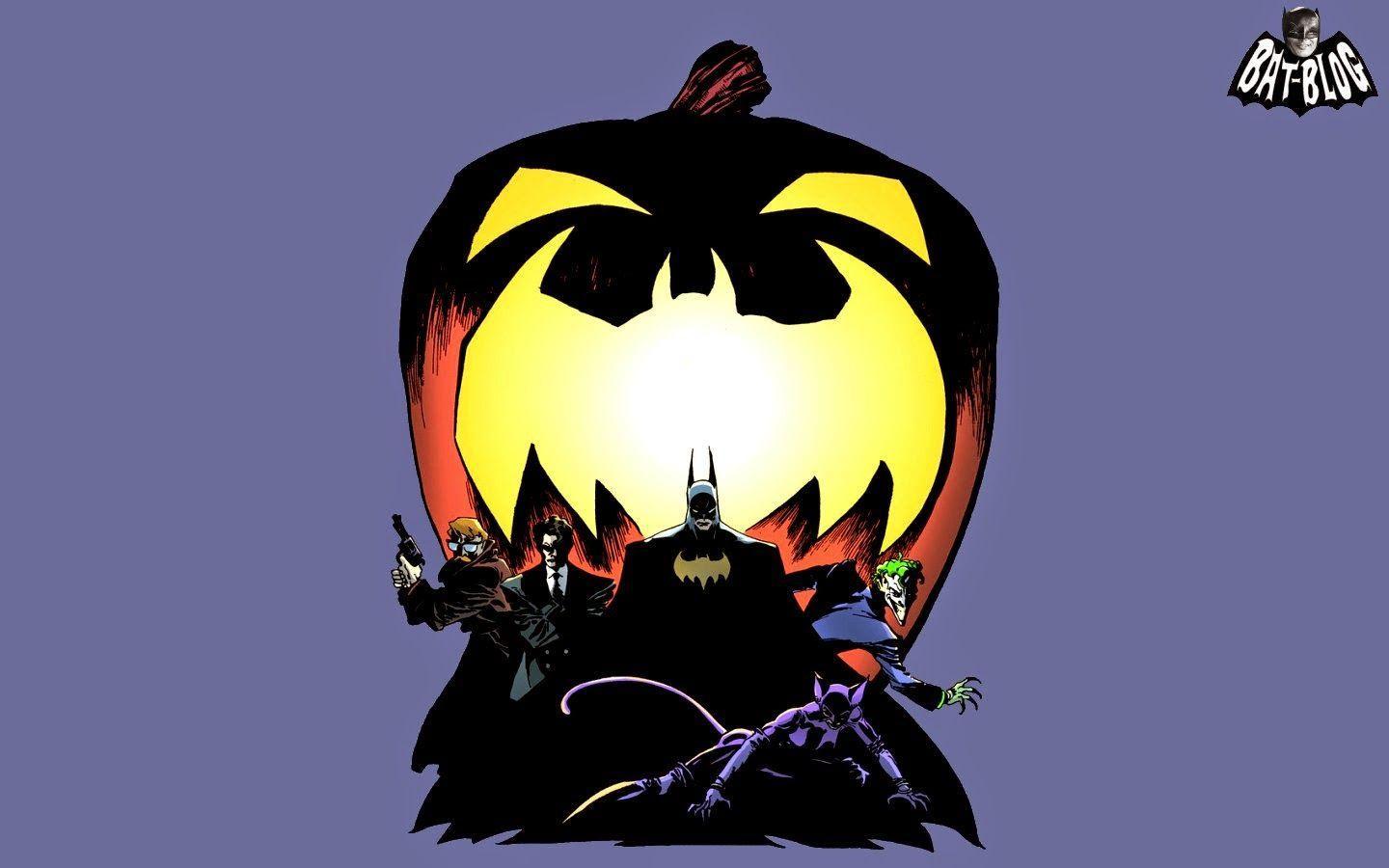 1440x900 Batman Halloween Wallpaper