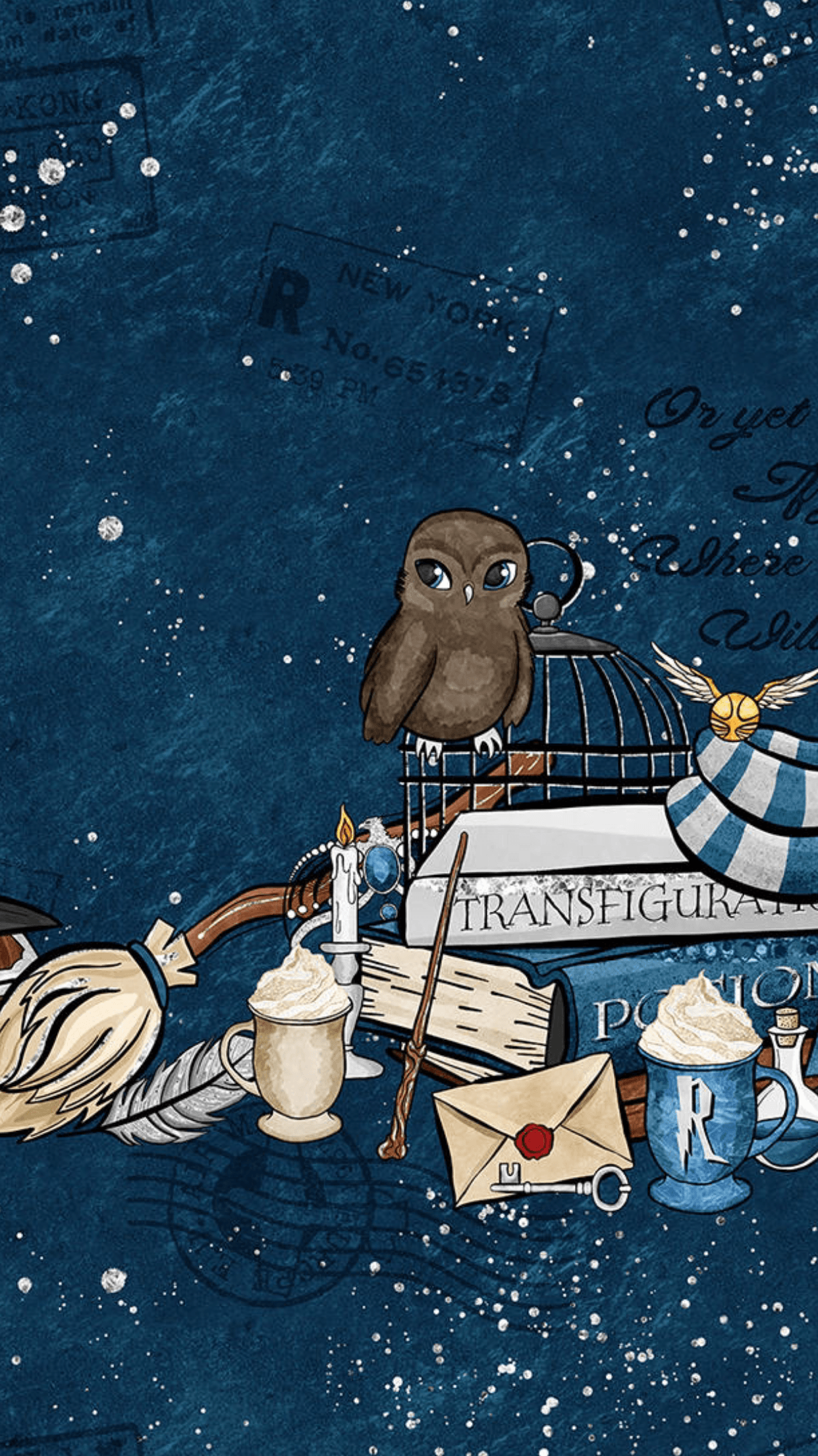 1242x2208 Cute Harry Potter Phone Background .