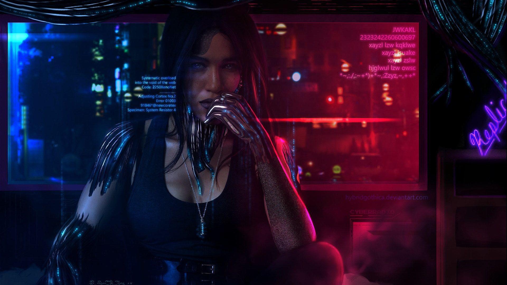 1920x1080 Cyberpunk wallpaper, science fiction, dark, futuristic, cyborg • Wallpaper For You HD Wallpaper For Desktop & Mobile